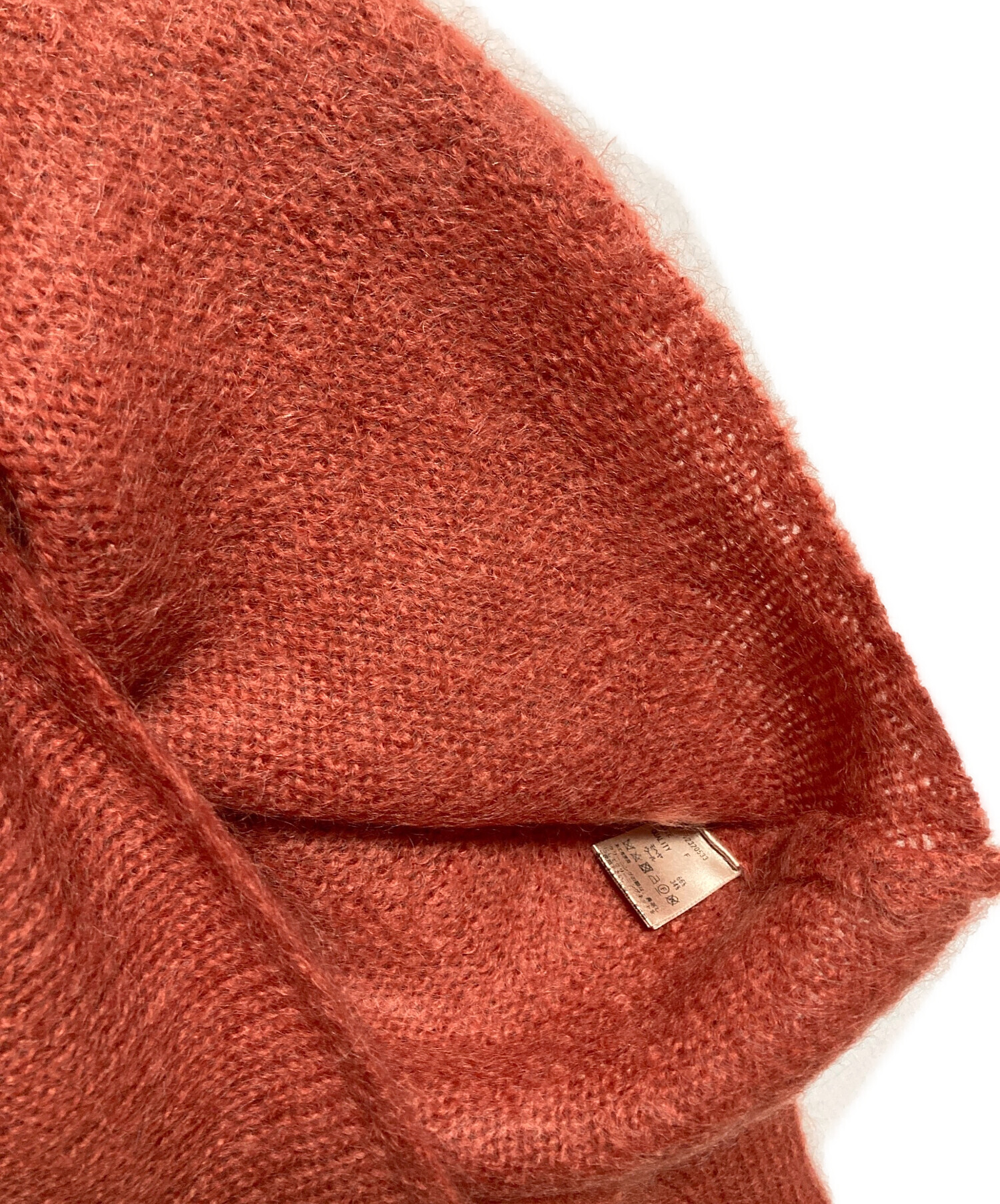 中古・古着通販】TODAYFUL (トゥデイフル) Kid Mohair Knit オレンジ