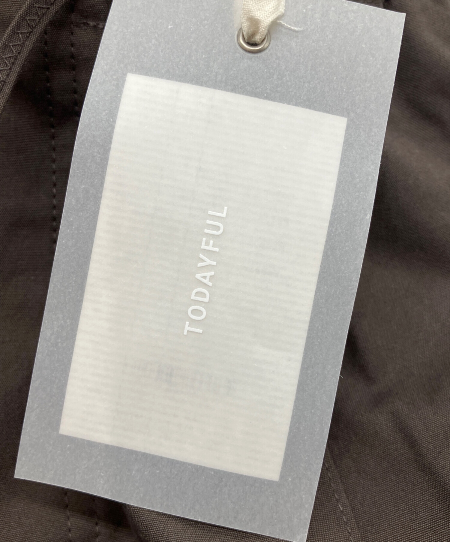 中古・古着通販】TODAYFUL (トゥデイフル) Cotton Easy Pants ブラウン