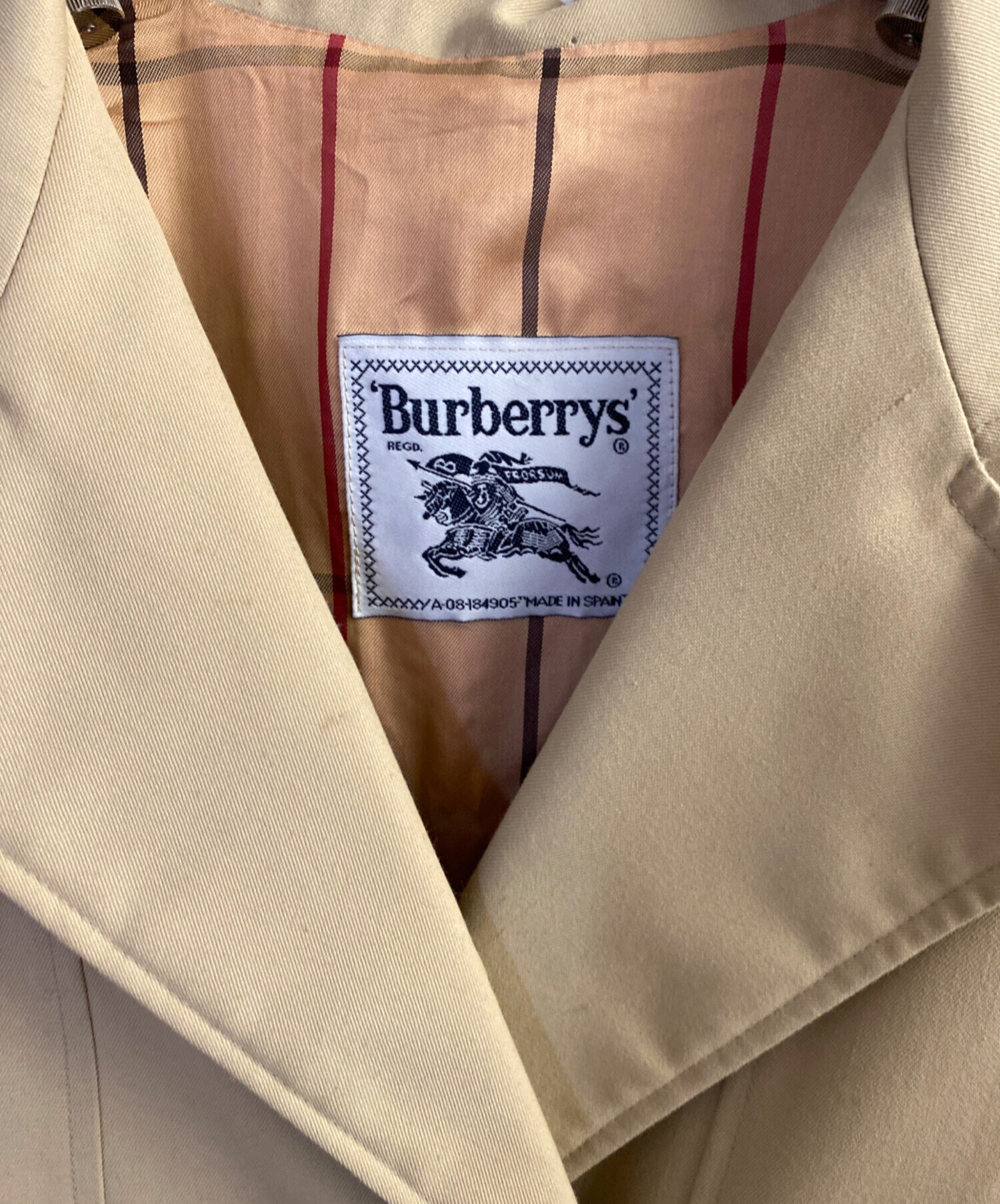 中古・古着通販】Burberry's (バーバリー) ダブルトレンチコート