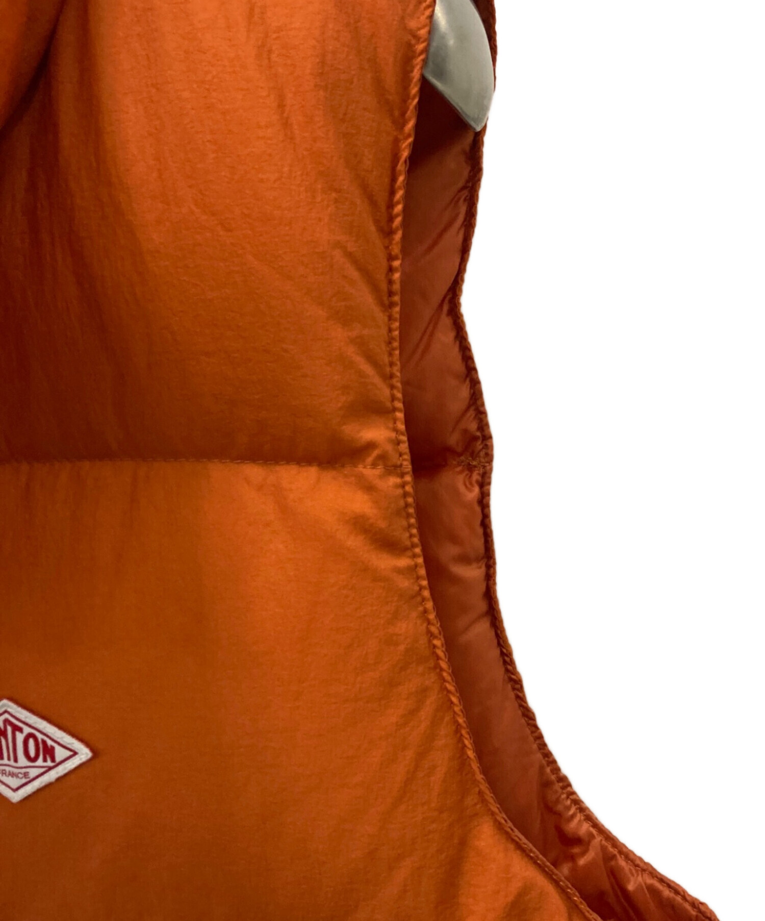 中古・古着通販】DANTON (ダントン) HIGH LOFT DOWN VEST オレンジ