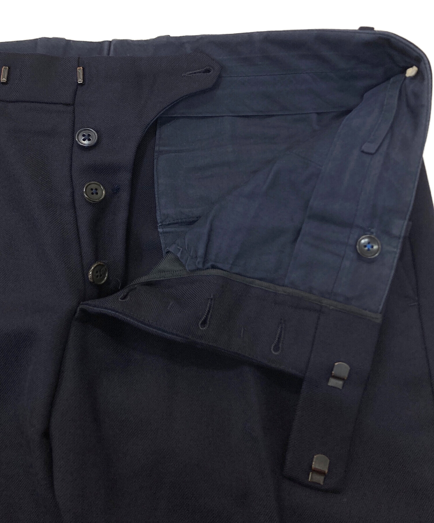 中古・古着通販】MARNI (マルニ) ウールスラックス ネイビー サイズ:50