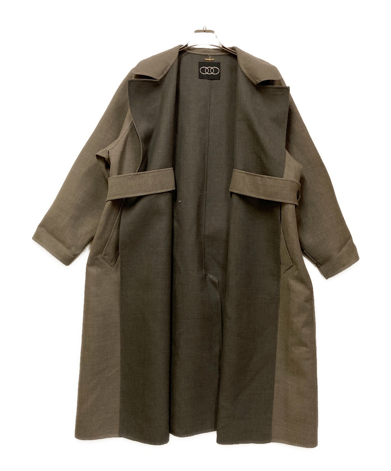 専用Conte 中古・古着通販】Conte (コンテ) リバー バルカラーコート グレー