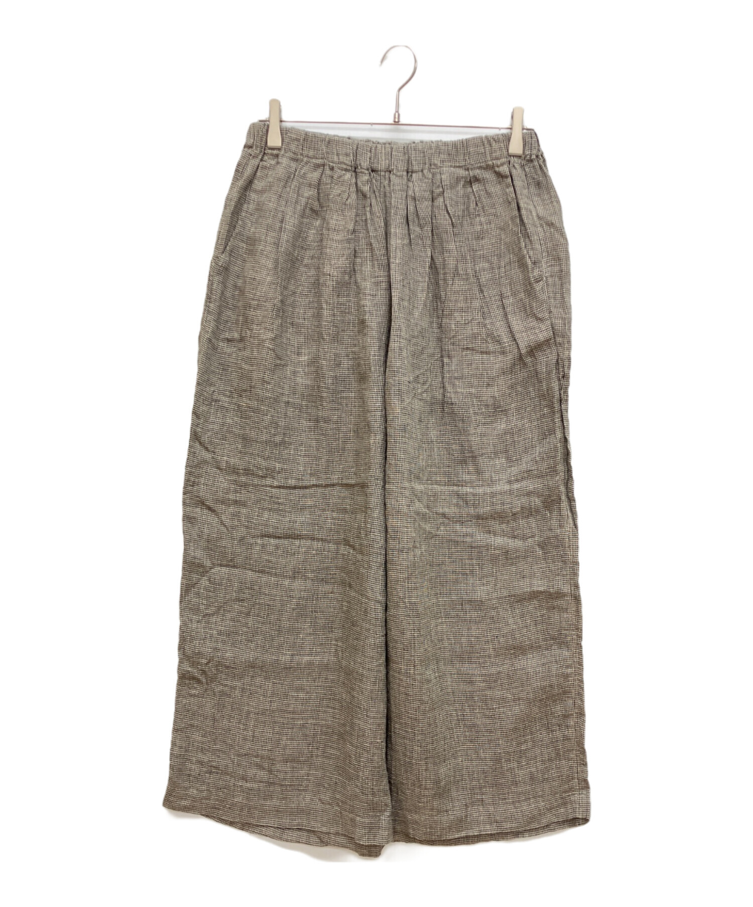 【新品未使用】ジャーナルスタンダードラックス |レオパリネンタックイージーパンツ journal standard luxe レオパリネンタックイージーパンツ新品