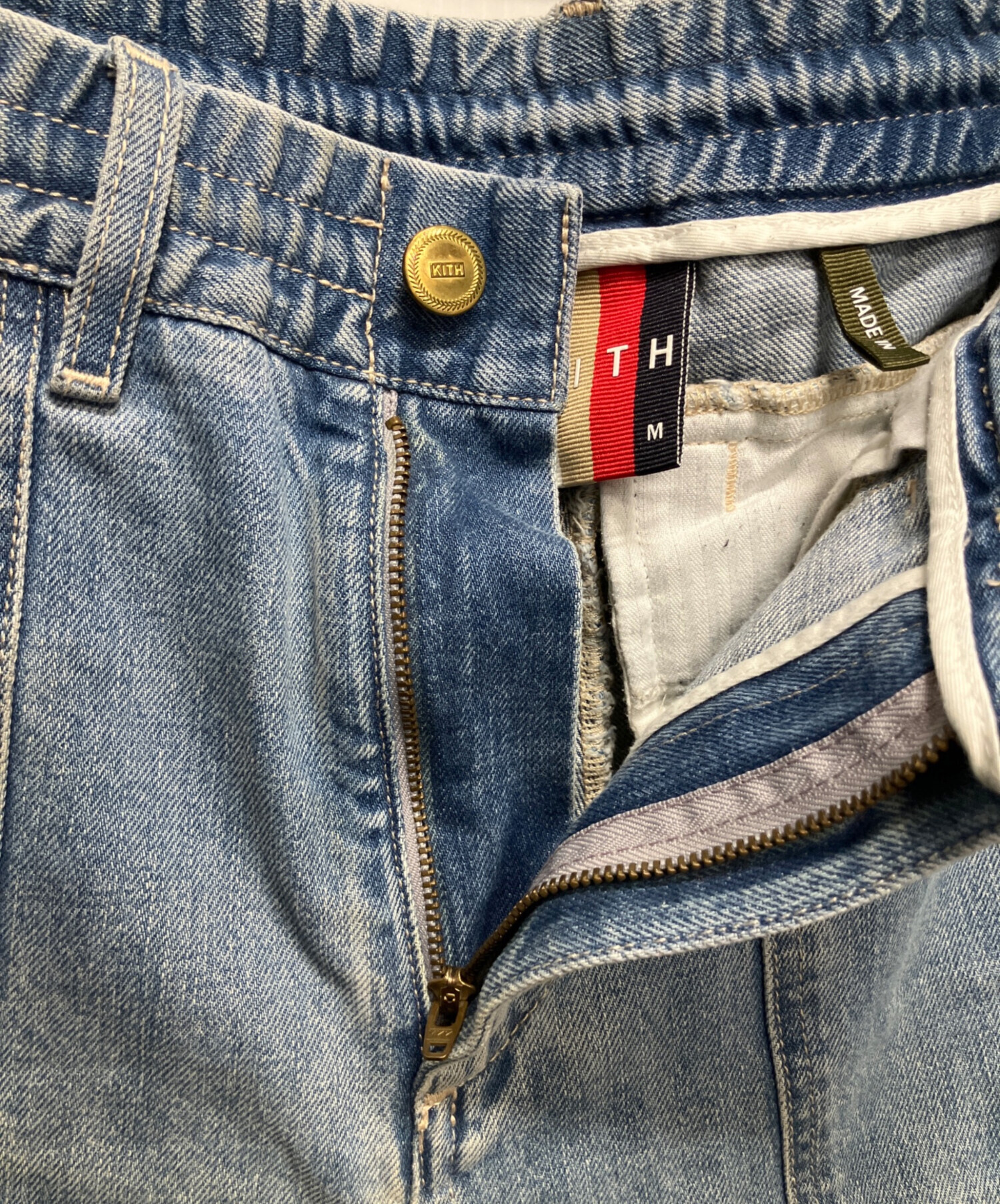 中古・古着通販】KITH (キス) デニムカーゴパンツ インディゴ サイズ:M 