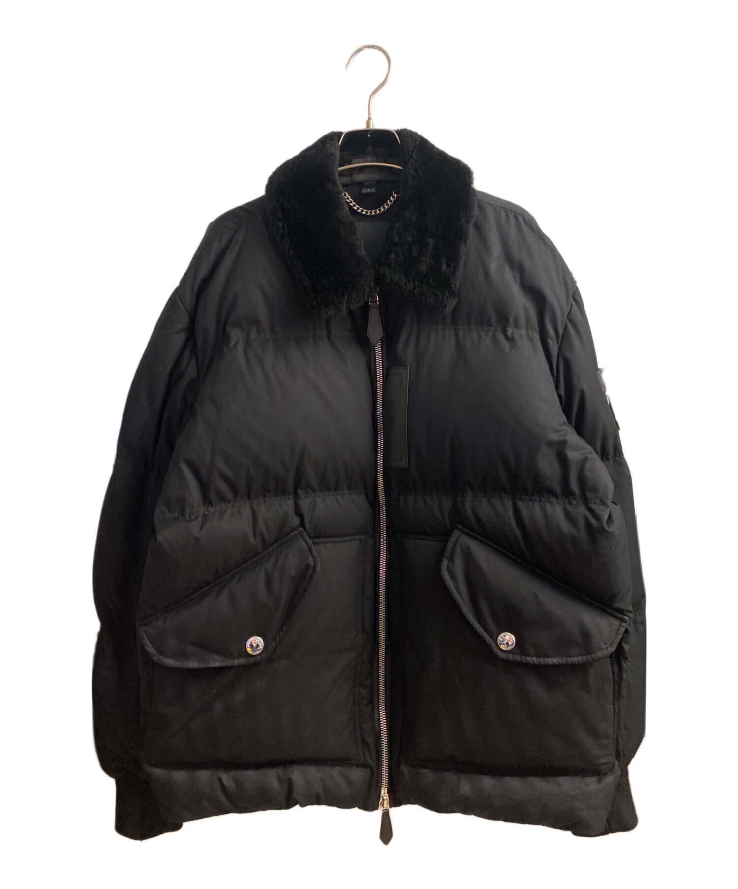 中古・古着通販】BURBERRY (バーバリー) ボンバージャケット ブラック