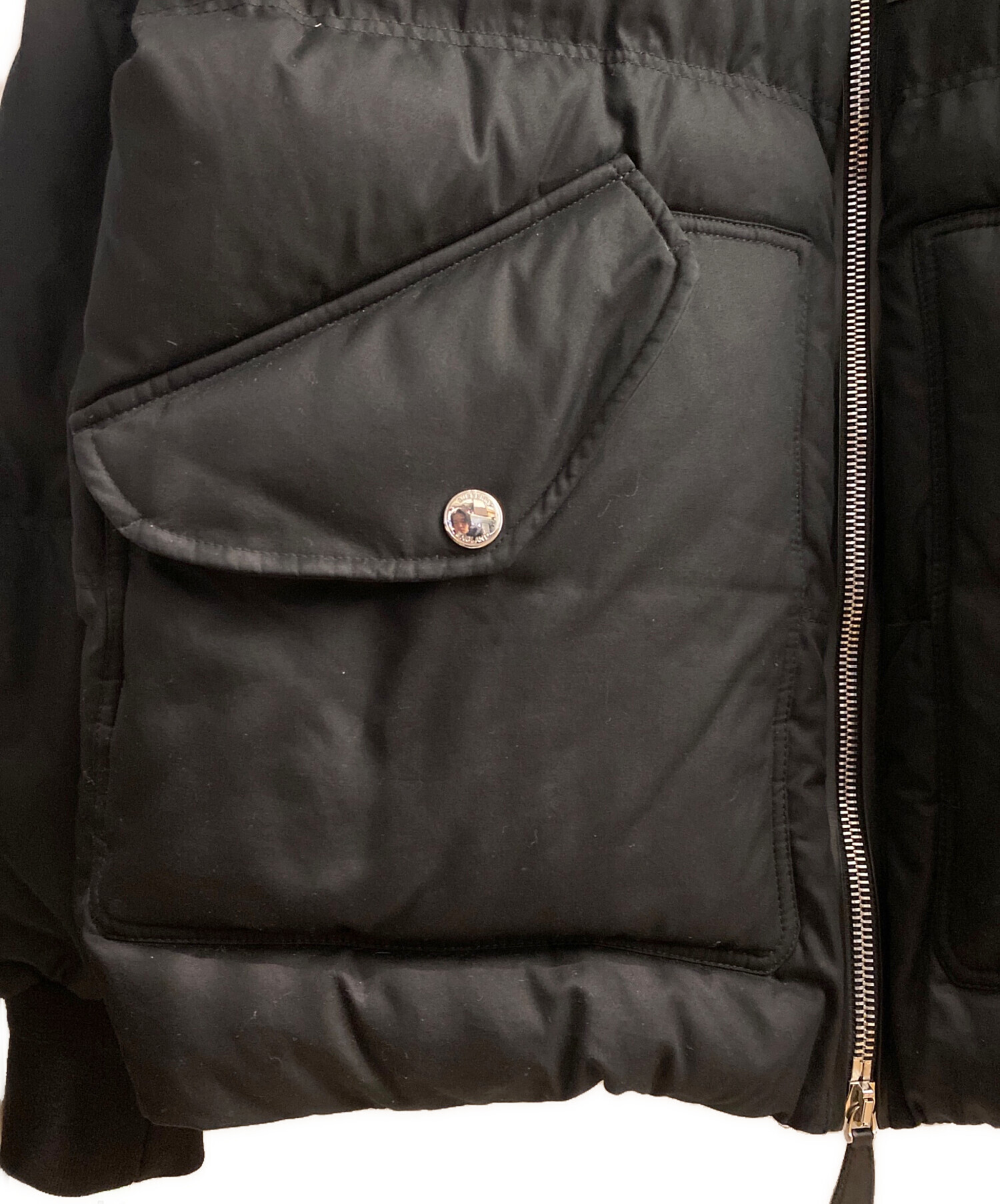 中古・古着通販】BURBERRY (バーバリー) ボンバージャケット ブラック
