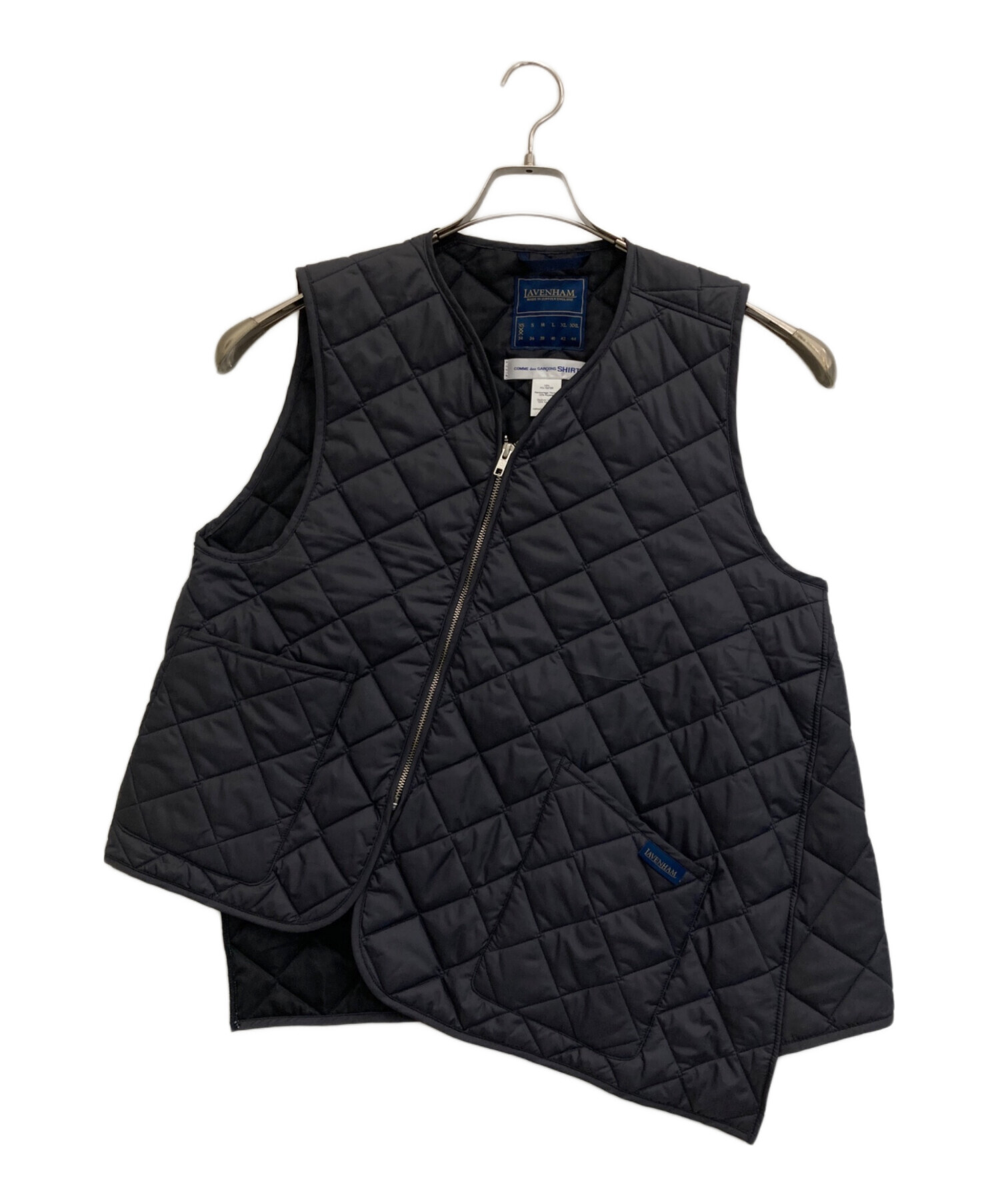 コムデギャルソンgirl ラベンハム　ベスト 中古・古着通販】LAVENHAM (ラベンハム) COMME des GARCONS SHIRT