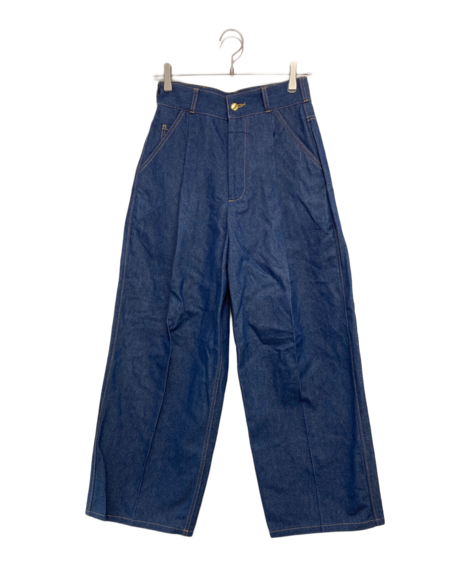 中古・古着通販】THE RERACS (ザ リラクス) THE WIDE DENIM インディゴ