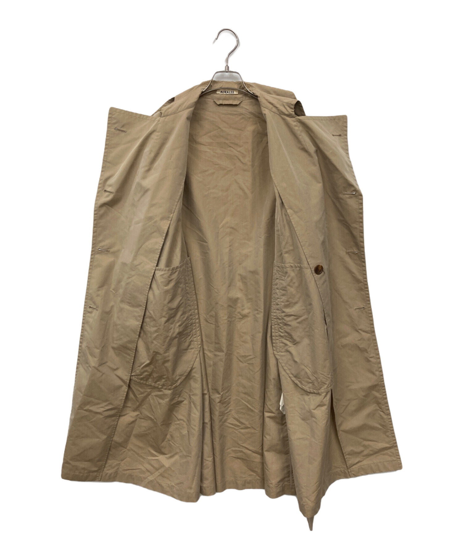 中古・古着通販】AURALEE (オーラリー) FINX POLYESTER BIG TRENCH 