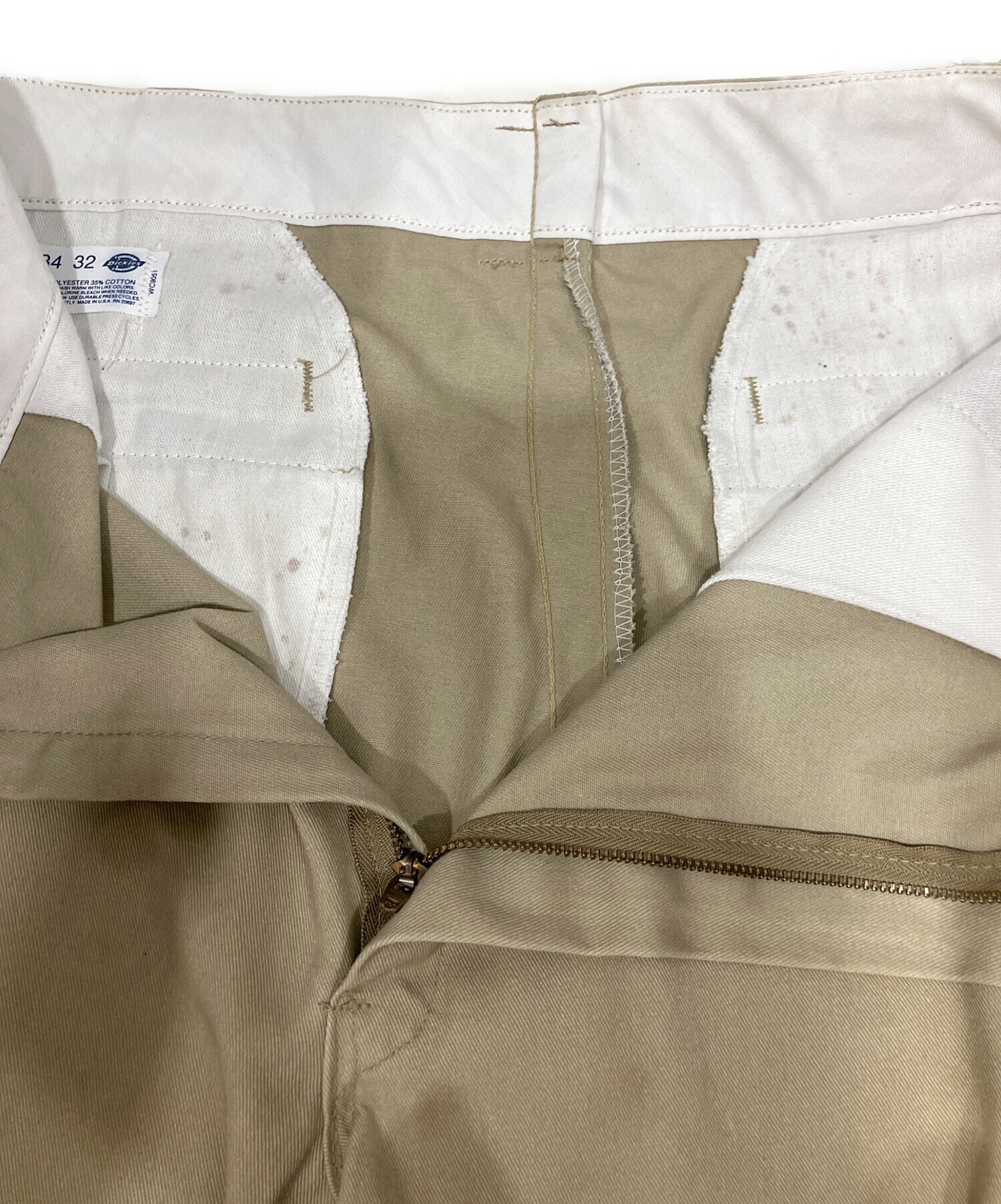 中古・古着通販】Dickies (ディッキーズ) チノパン ベージュ サイズ
