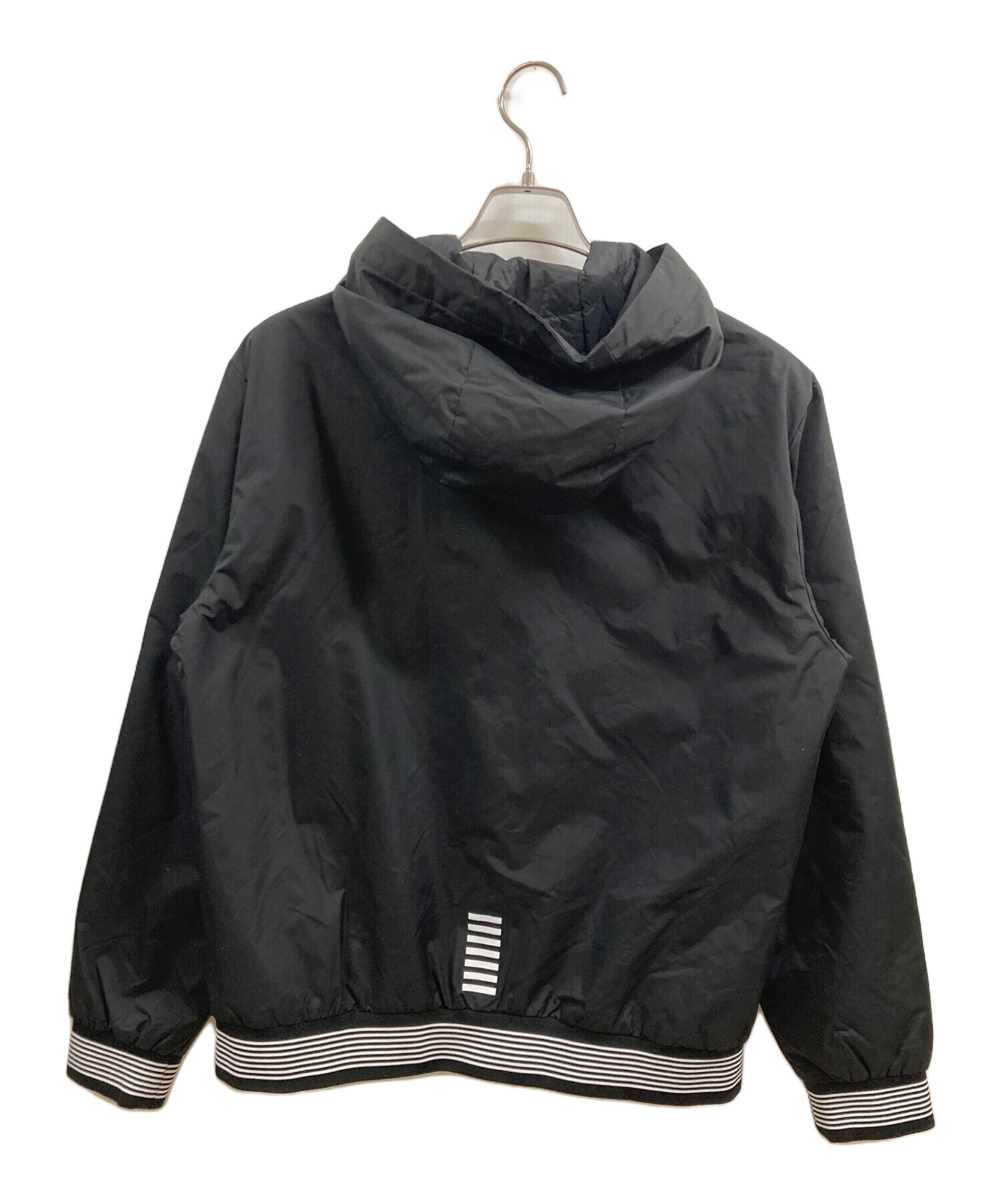 中古・古着通販】EA7 (イーエーセブン) ボンバージャケット ブラック