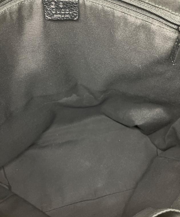 中古・古着通販】GUCCI (グッチ) GGインプリメ/トートバッグ ネイビー