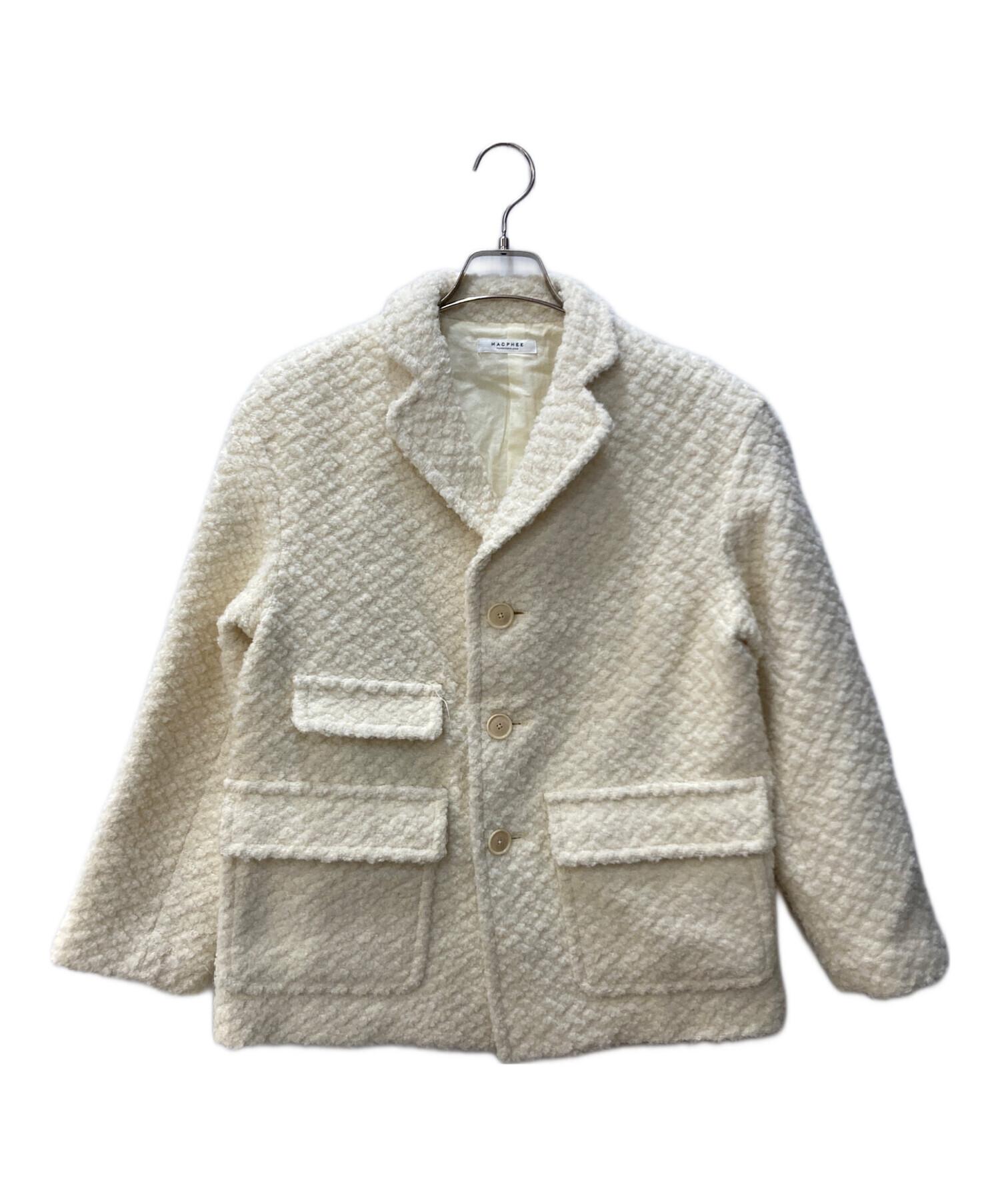 中古・古着通販】MACPHEE (マカフィー) フラッフィー オーバーサイズド