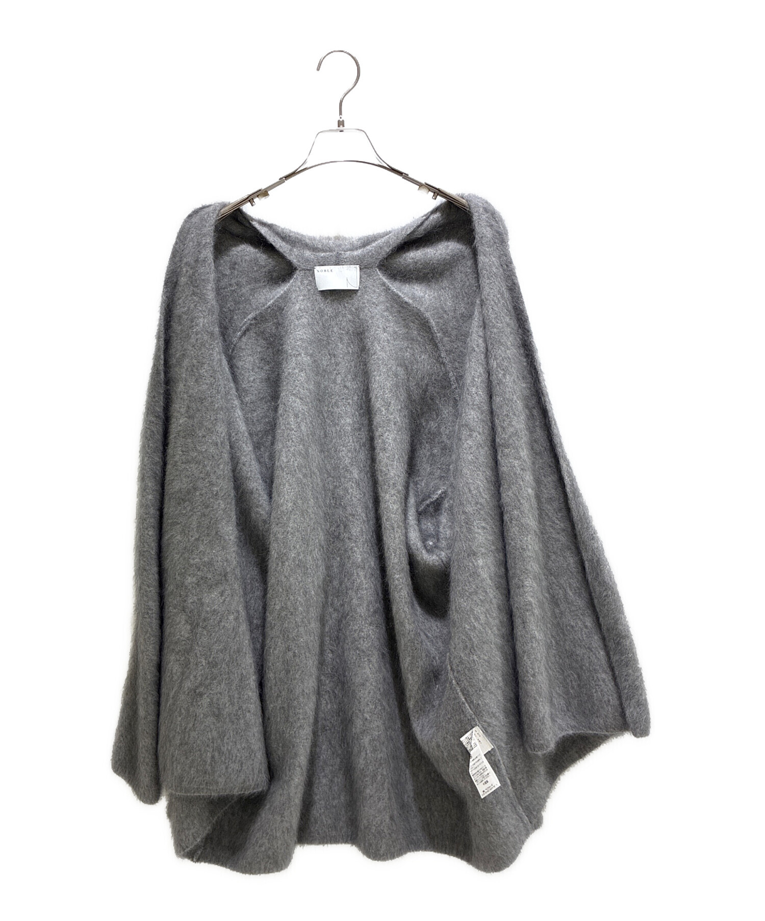 中古・古着通販】Noble (ノーブル) ファーニットパフカーディガン