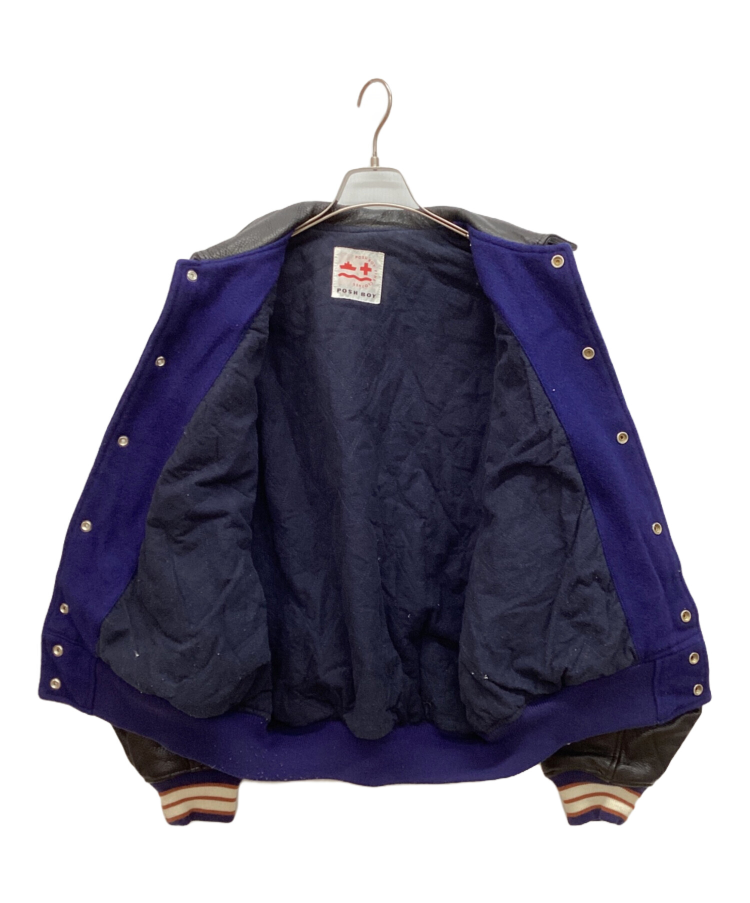 中古・古着通販】POSH BOY (ポッシュボーイ) 80'sオールドレザーウール