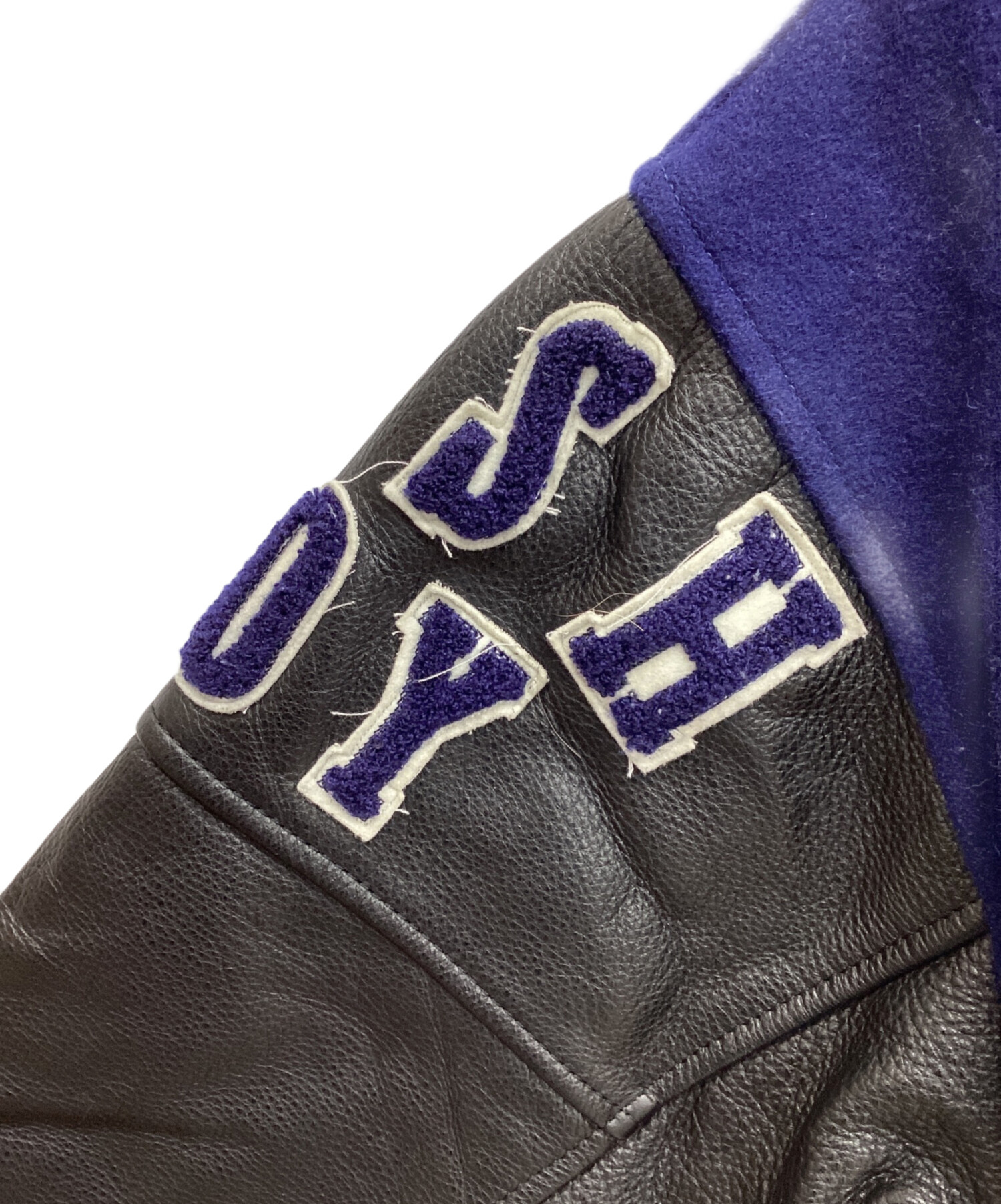 中古・古着通販】POSH BOY (ポッシュボーイ) 80'sオールドレザーウール