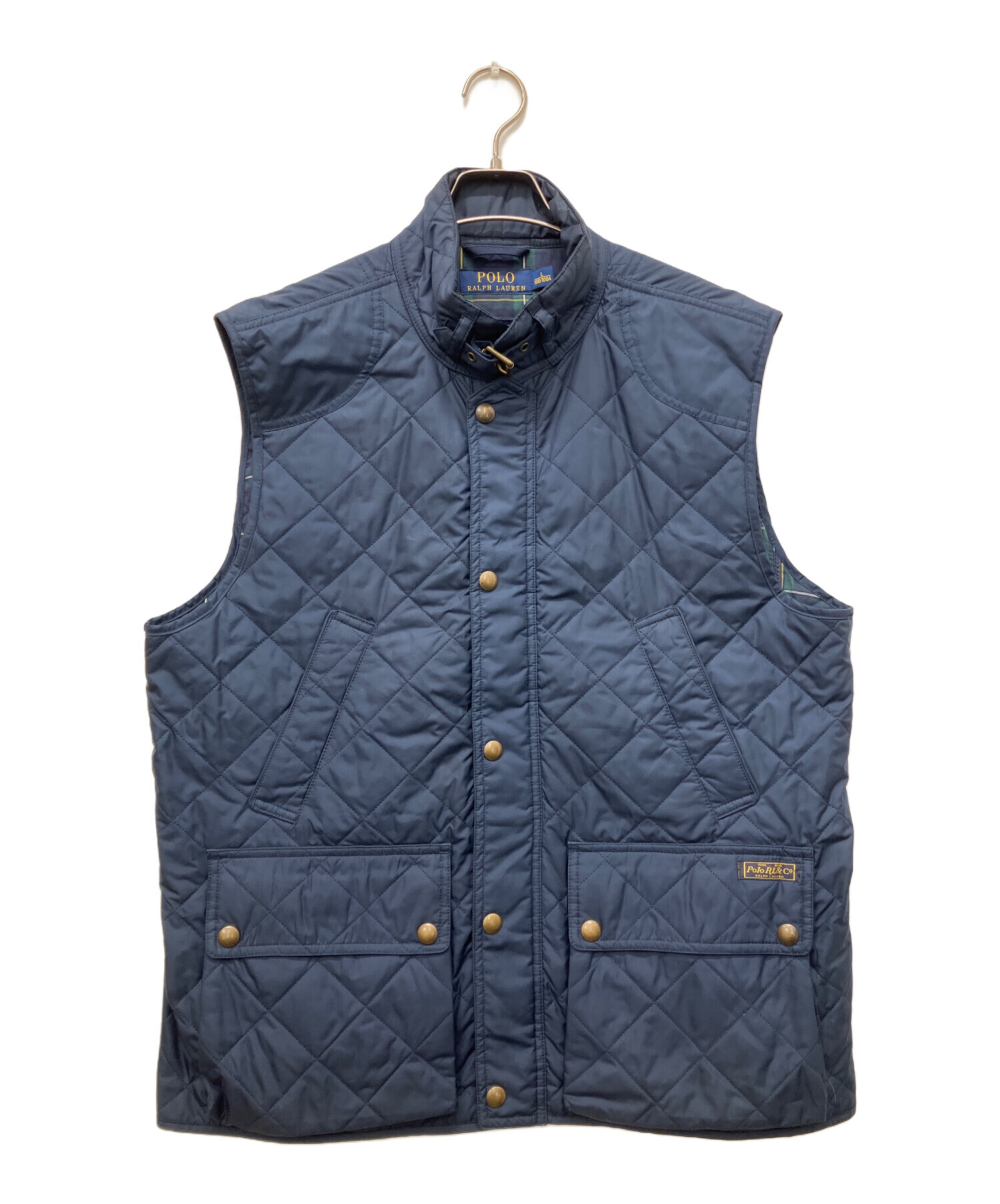 RRL キルティングベスト 中古・古着通販】POLO RALPH LAUREN (ポロ・ラルフローレン