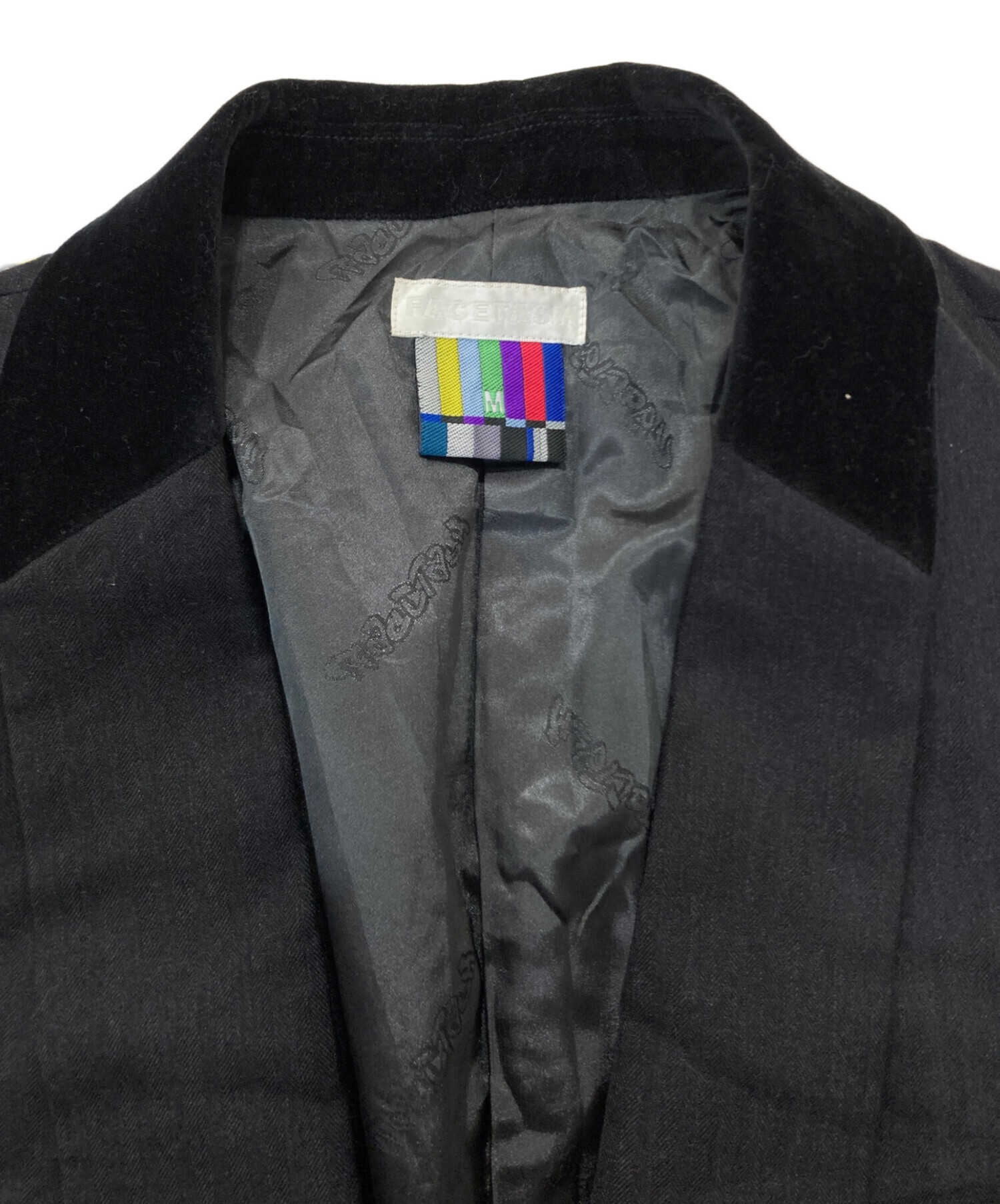 中古・古着通販】FACETASM (ファセッタズム) コート ブラック サイズ:2