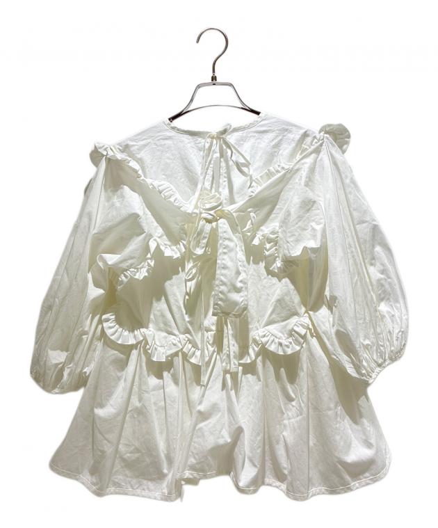 中古・古着通販】CECILIE BAHNSEN (セシリーバンセン) フリル バック 