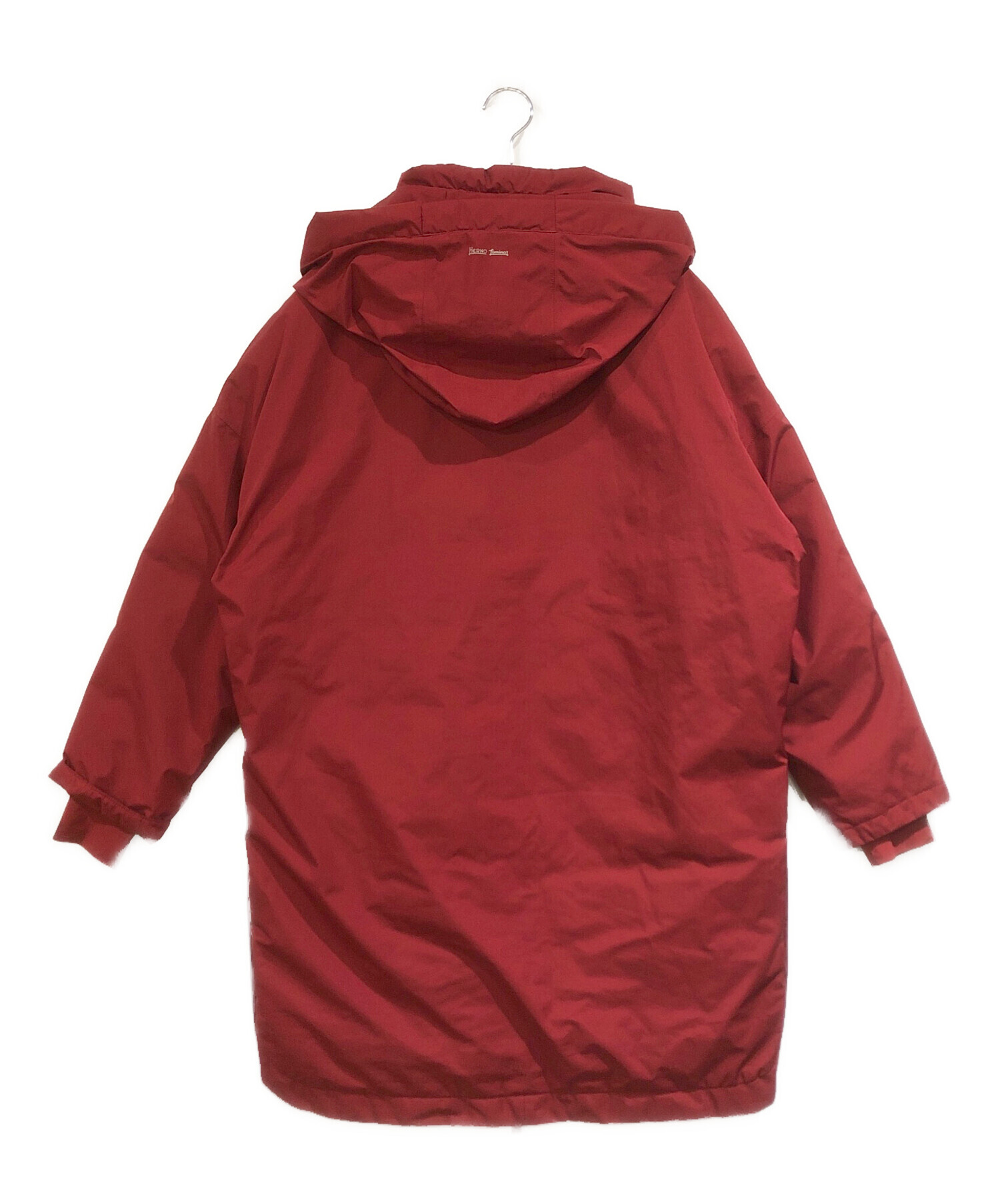中古・古着通販】HERNO (ヘルノ) ダウンコート レッド サイズ:SIZE 42