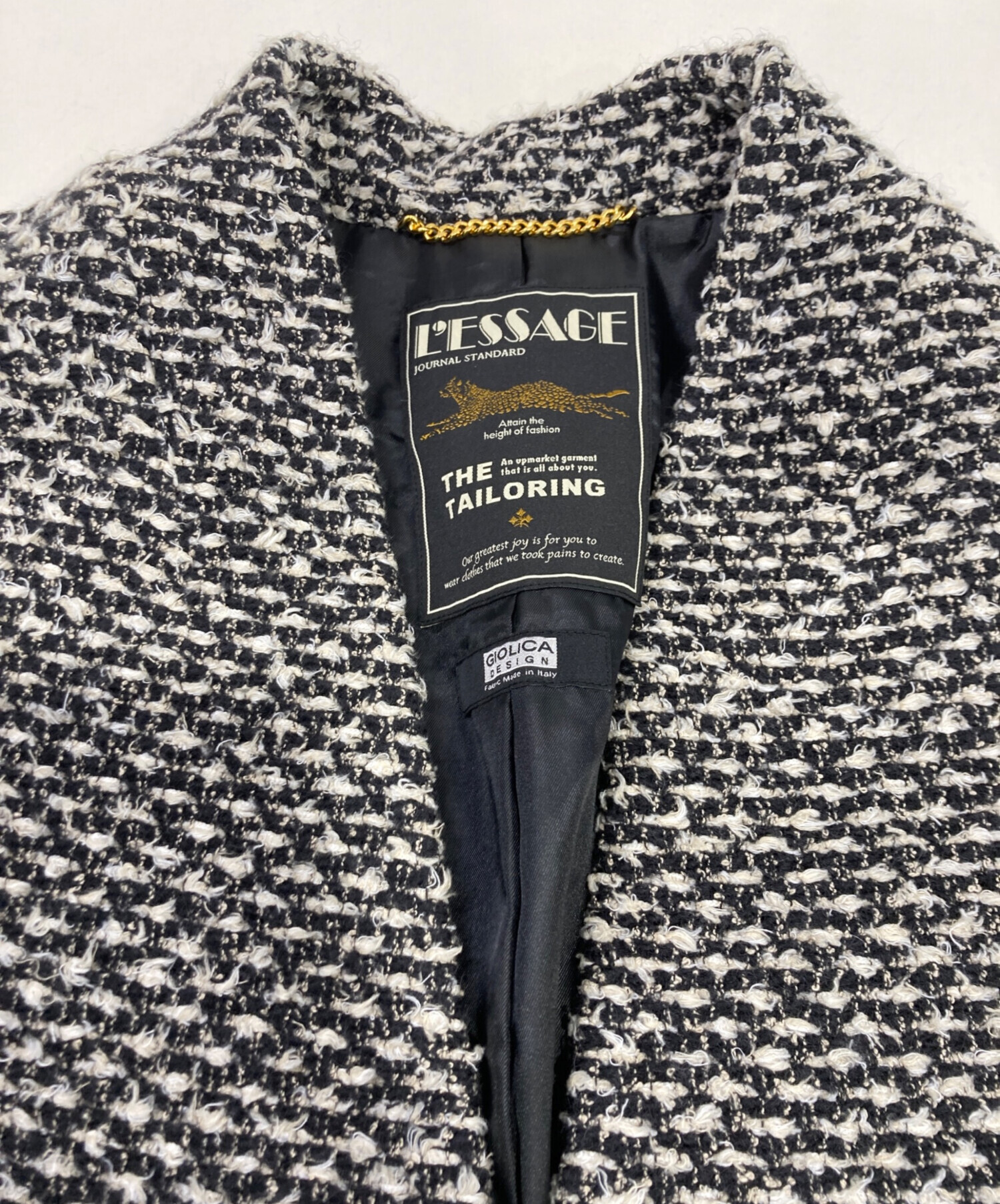 ジャーナルスタンダードレサージュ 23AW GIOLICA コクーンコート 中古・古着通販】journal standard L'essage (ジャーナルスタンダード