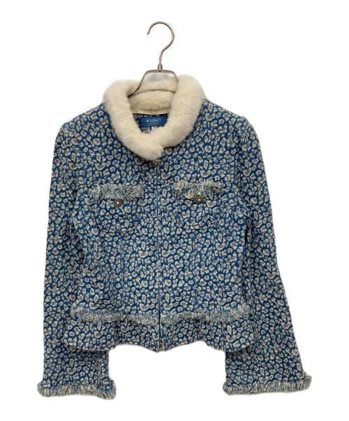 中古・古着通販】M'S GRACY (エムズグレイシー) ファー付レオパード柄