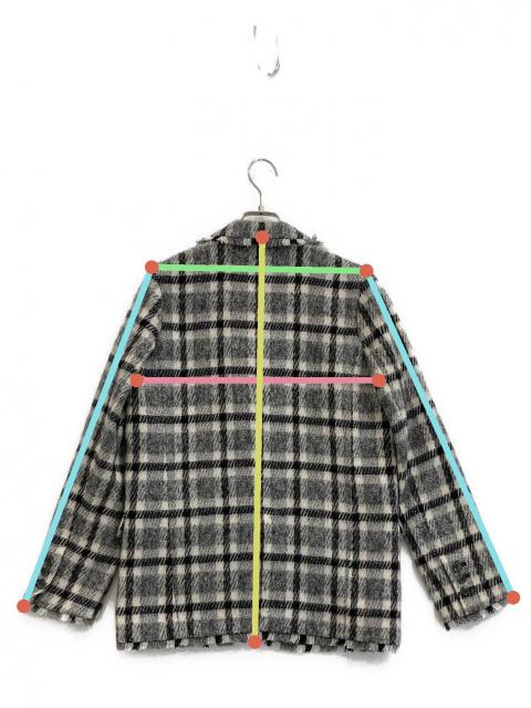 ツルバイマリコオイカワ　ツイードジャケット　チェック 中古・古着通販】TSURU by MARIKO OIKAWA (ツルバイマリコオイカワ