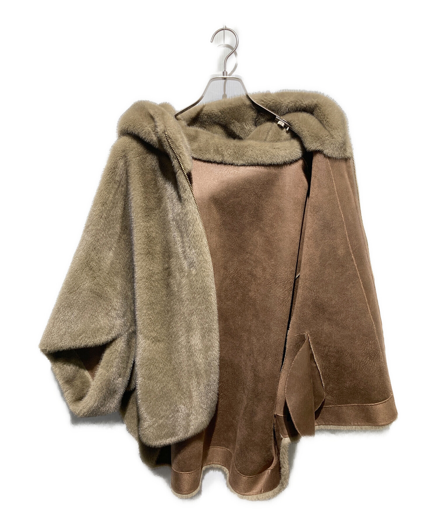 中古・古着通販】MY WHITE (マイ ホワイト) KHAKI ブルゾン ブラウン