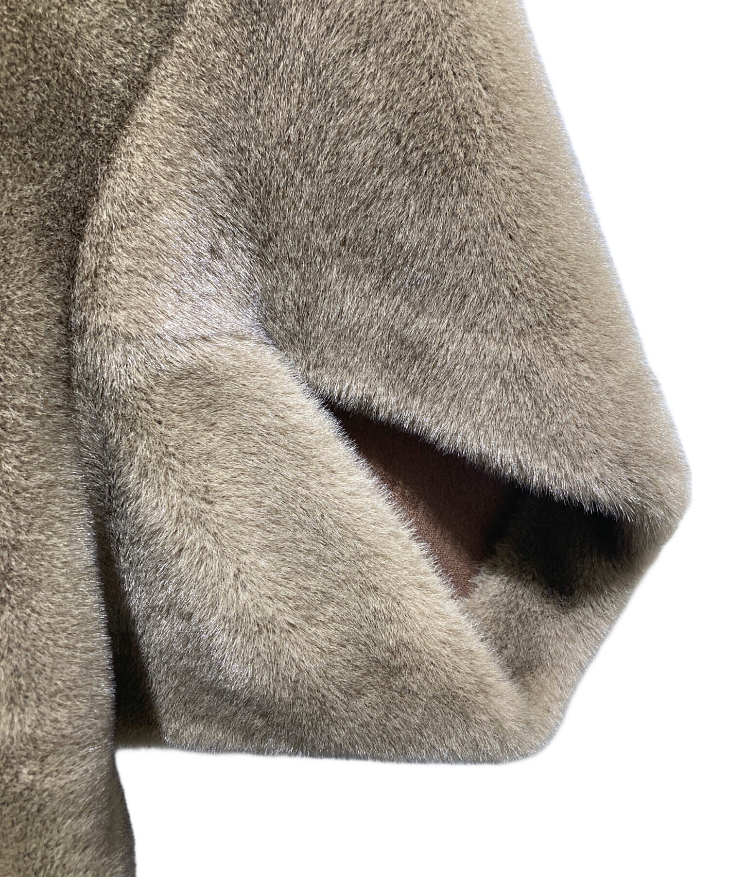 中古・古着通販】MY WHITE (マイ ホワイト) KHAKI ブルゾン ブラウン