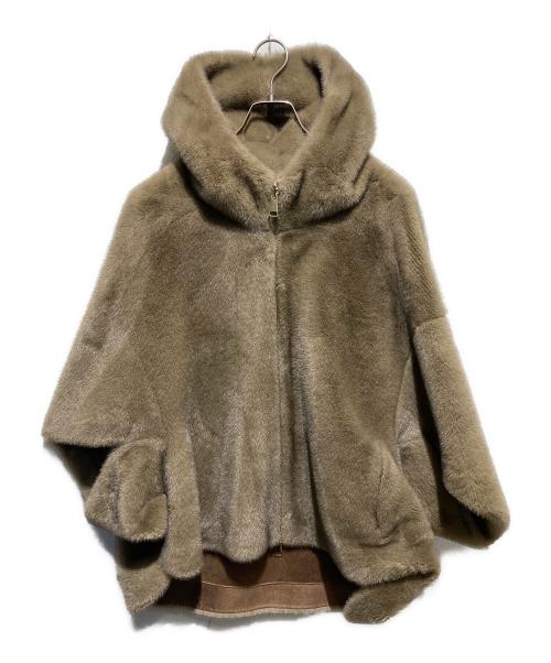 中古・古着通販】MY WHITE (マイ ホワイト) KHAKI ブルゾン ブラウン