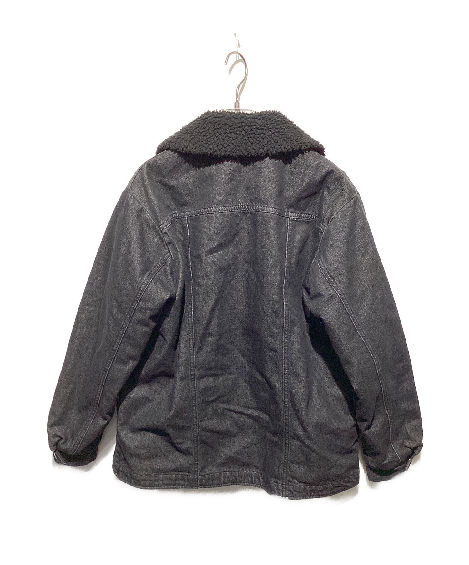 中古・古着通販】Wrangler (ラングラー) ランチコート ブラック サイズ