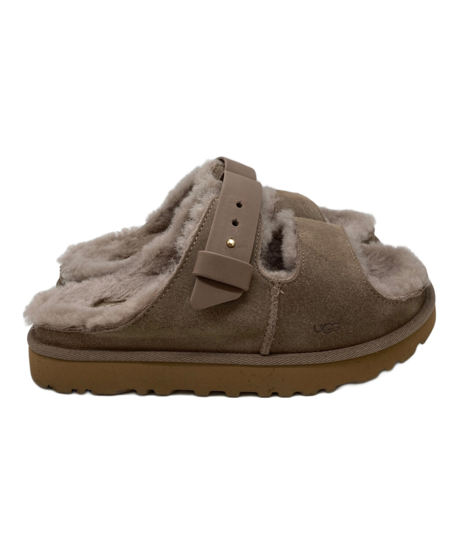 中古・古着通販】UGG (アグ) W GREENPORT STRAP SLIDE ベージュ サイズ