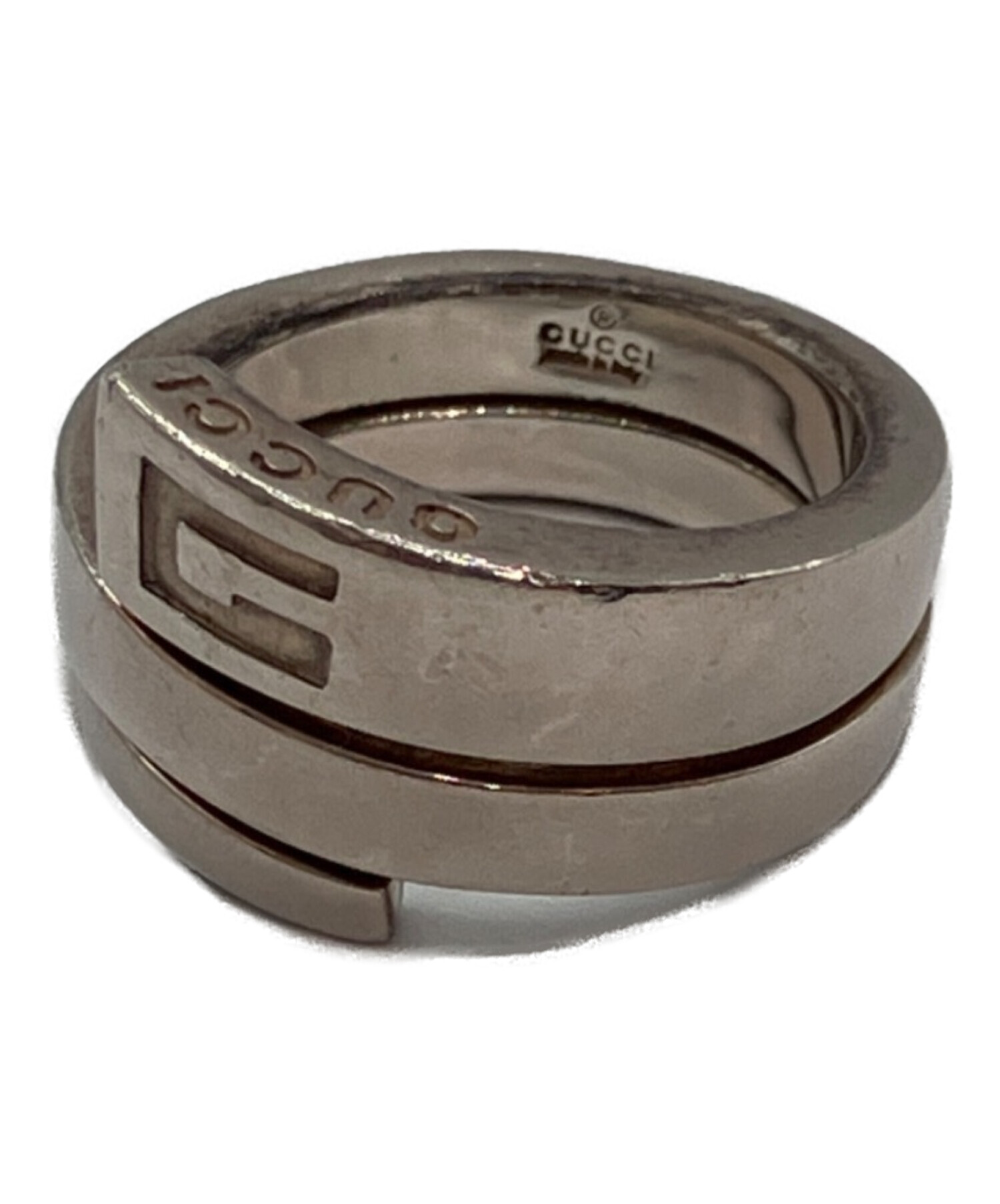 中古・古着通販】GUCCI (グッチ) スパイラル G スネーク リング サイズ