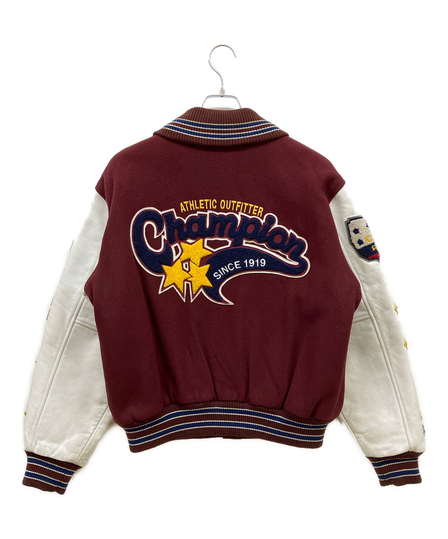 【チャンシン 】Champion フルデコスタジャン 中古・古着通販】Champion (チャンピオン) フルデコスタジャン