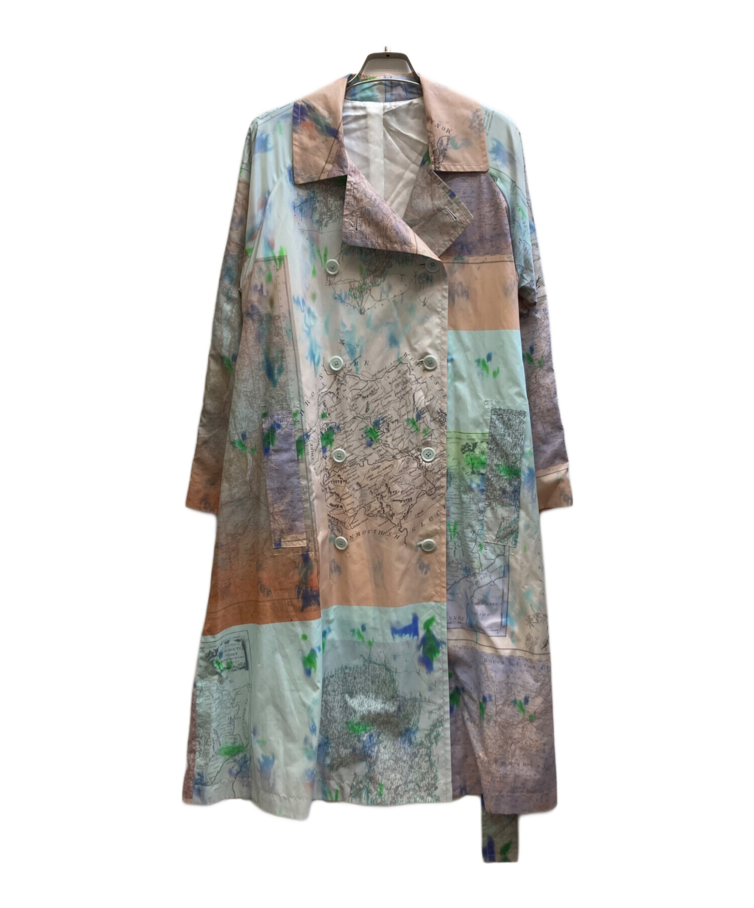 中古・古着通販】PAUL SMITH (ポールスミス) マッププリントコート