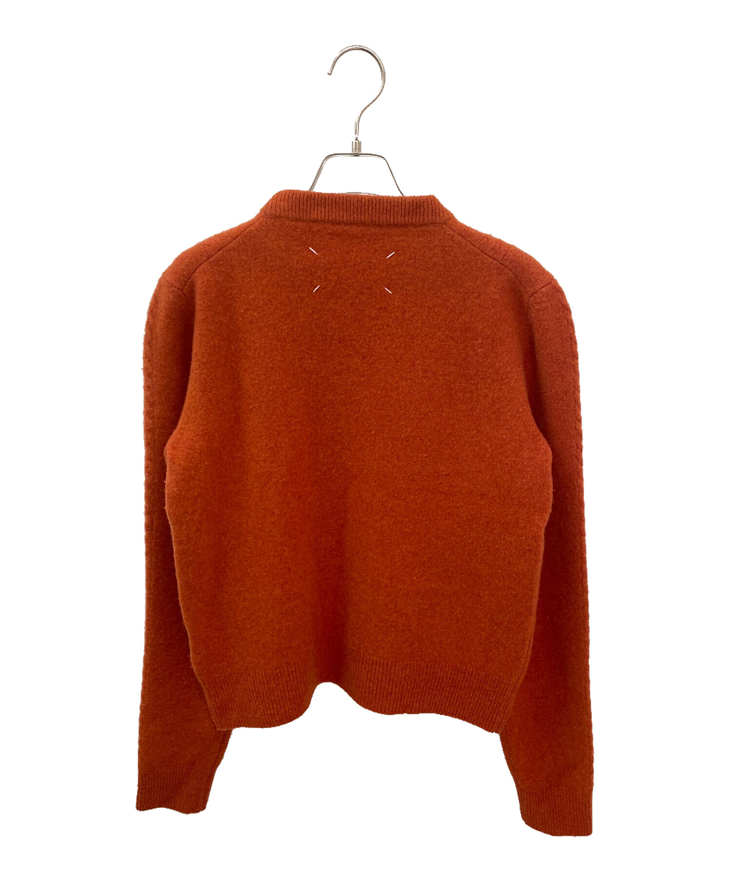 専用！MM6 Maison Margiela オレンジ　ニット 中古・古着通販】Maison Margiela (メゾンマルジェラ) ウールニット
