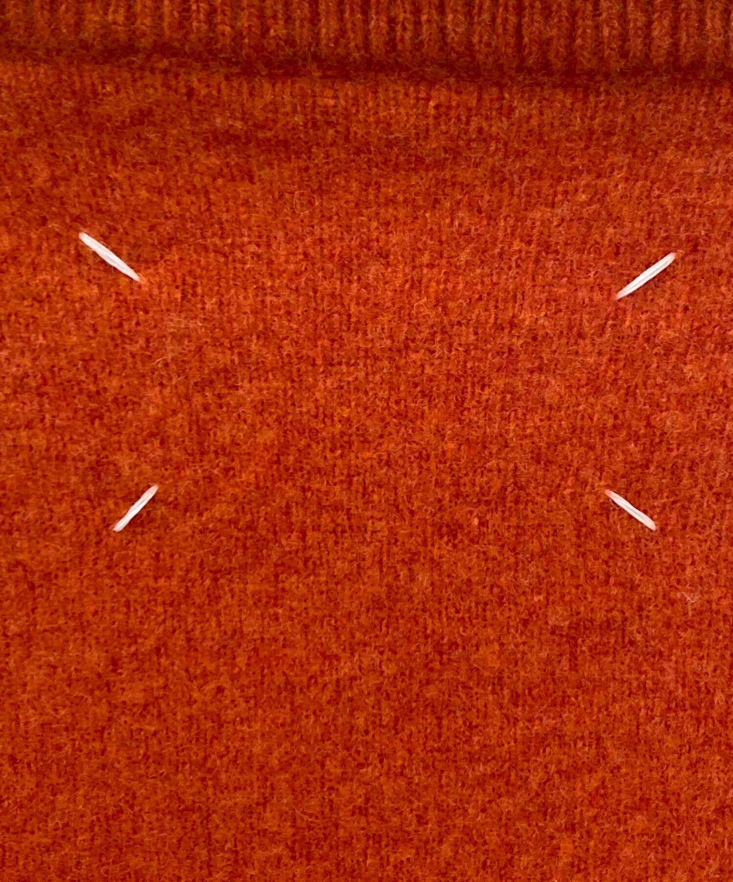 専用！MM6 Maison Margiela オレンジ　ニット 中古・古着通販】Maison Margiela (メゾンマルジェラ) ウールニット