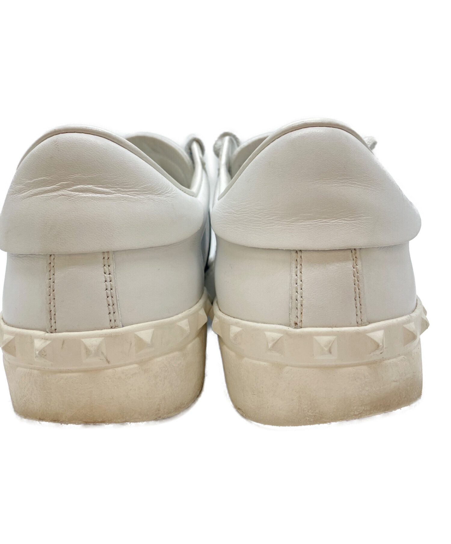 Valentino ガラヴァーニ ホワイト　レザー　スニーカー新品未使用　41 中古・古着通販】VALENTINO GARAVANI (ヴァレンティノ・ガラヴァーニ