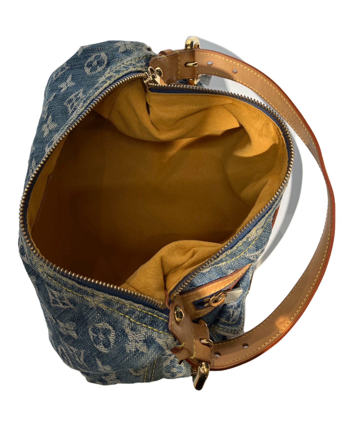 Louis Vuitton ネイビー ショルダーバッグ 中古・古着通販】LOUIS VUITTON (ルイ ヴィトン) 2WAYショルダーバッグ