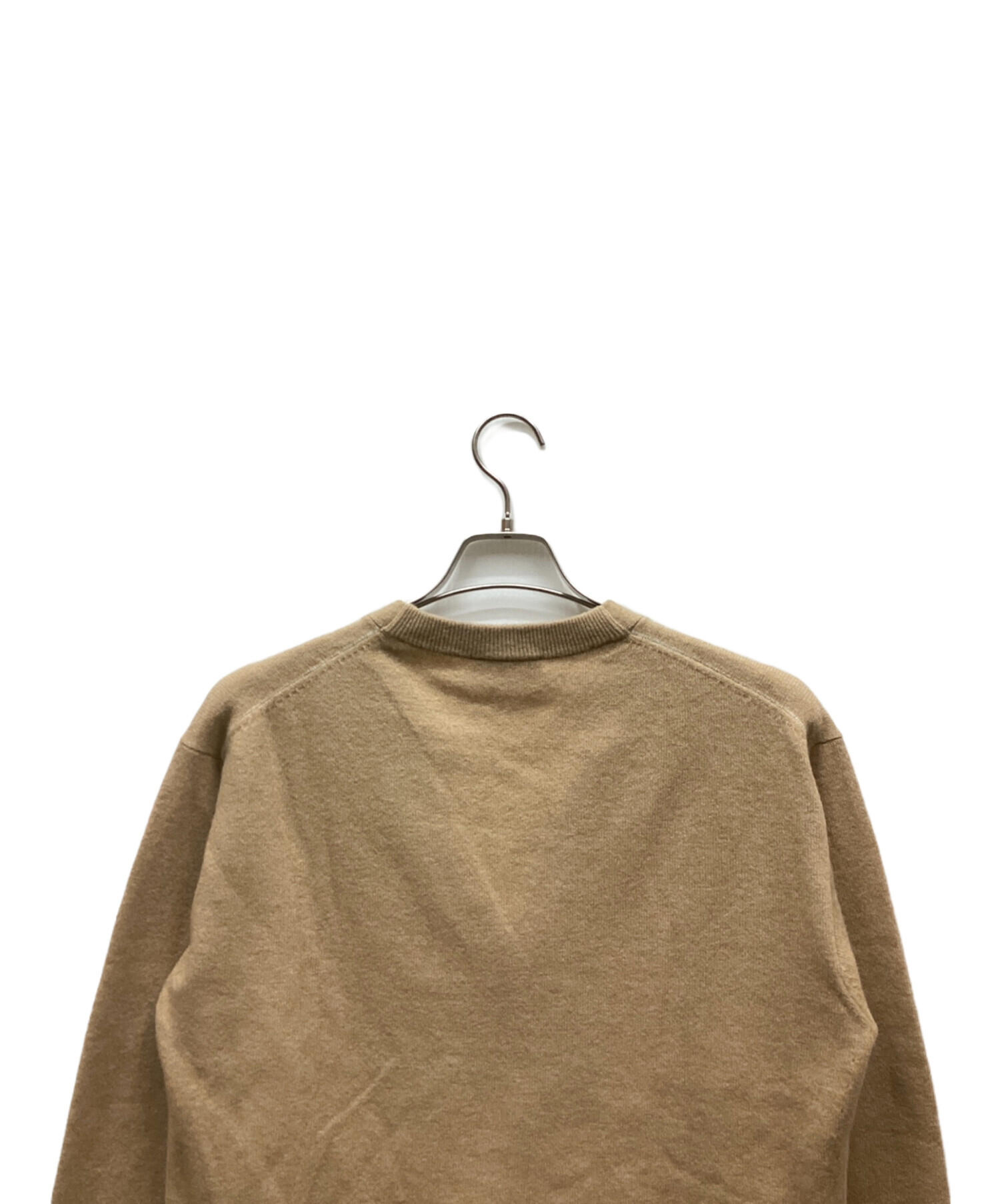 中古・古着通販】LACOSTE (ラコステ) ニットカーディガン ベージュ