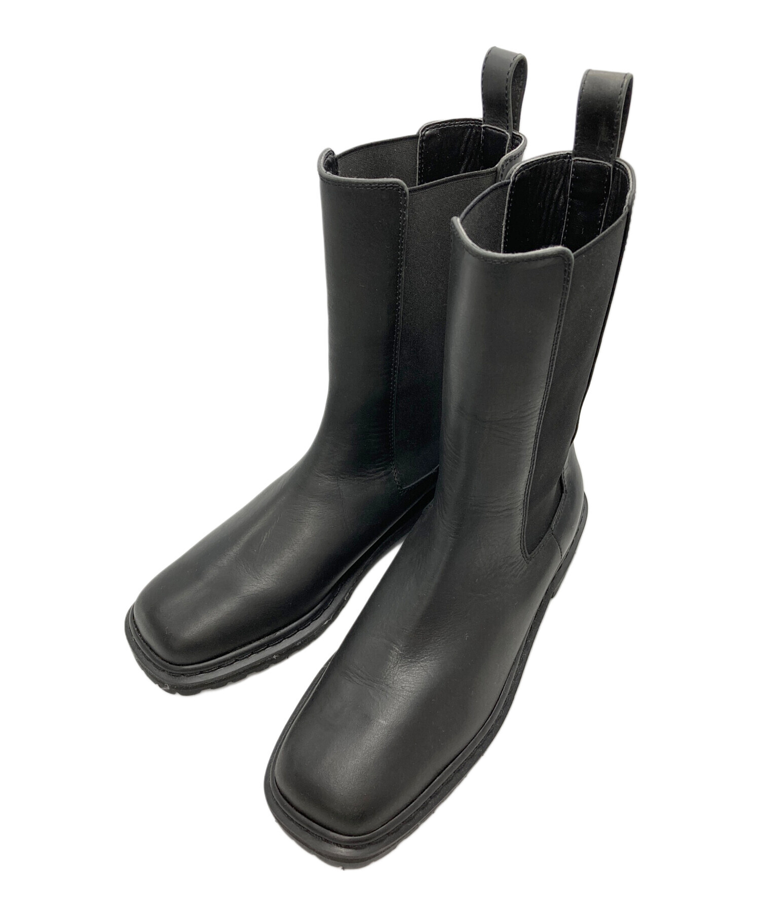 PIPPICHIC ピッピシック サイドゴアブーツ 42サイズ ブラック 中古・古着通販】Pippichic (ピッピシック) SISSI サイドゴア ブーツ