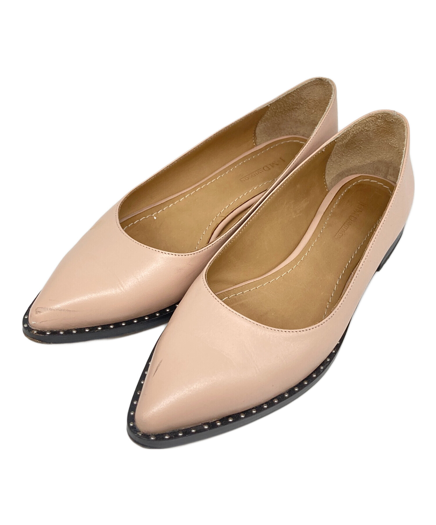 J&M Davidson　フラットシューズ　36 中古・古着通販】J&M DAVIDSON (ジェイ＆エム デヴィッドソン) STUDDED