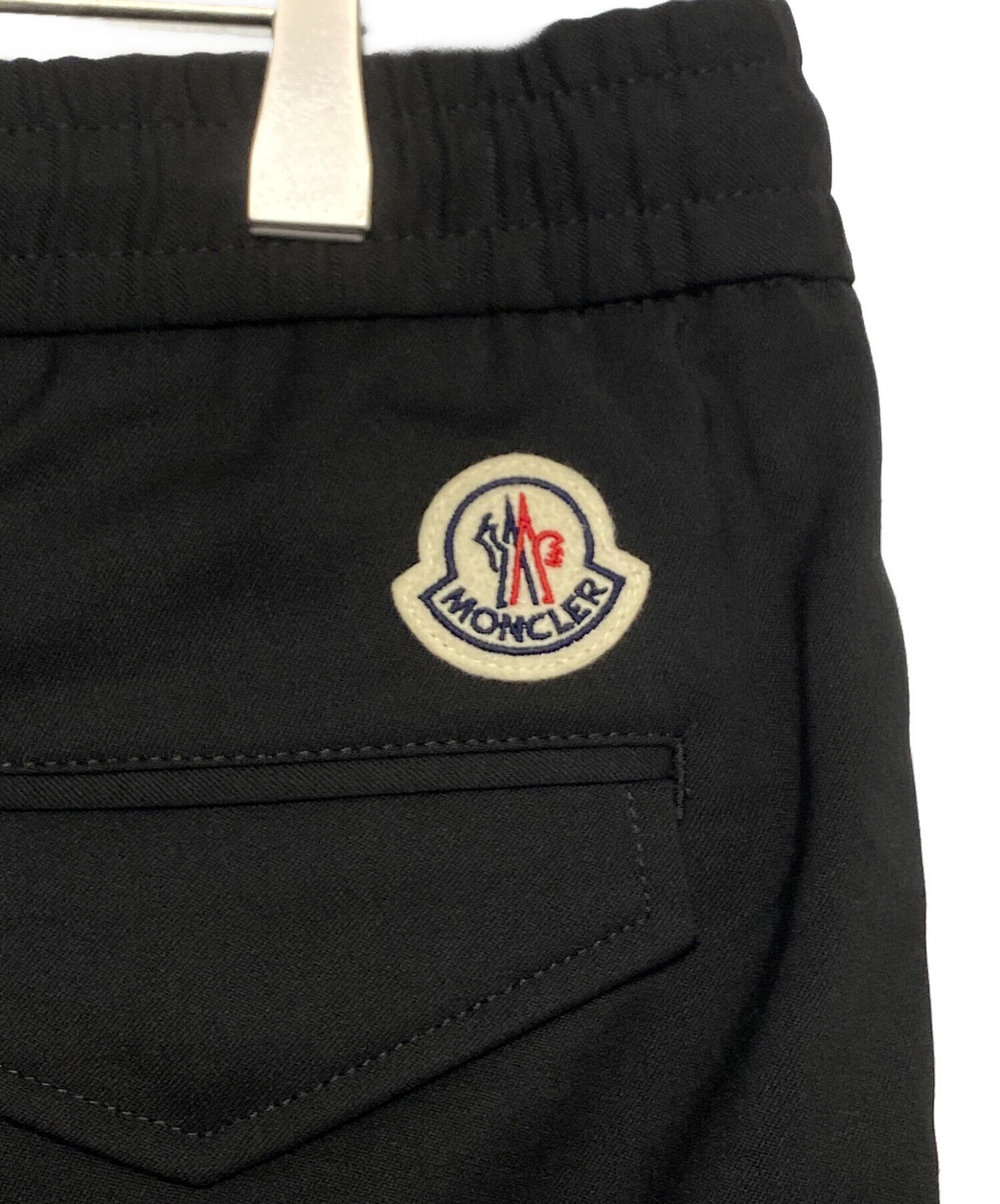 中古・古着通販】MONCLER (モンクレール) PANTALONE SPORTIVO ブラック