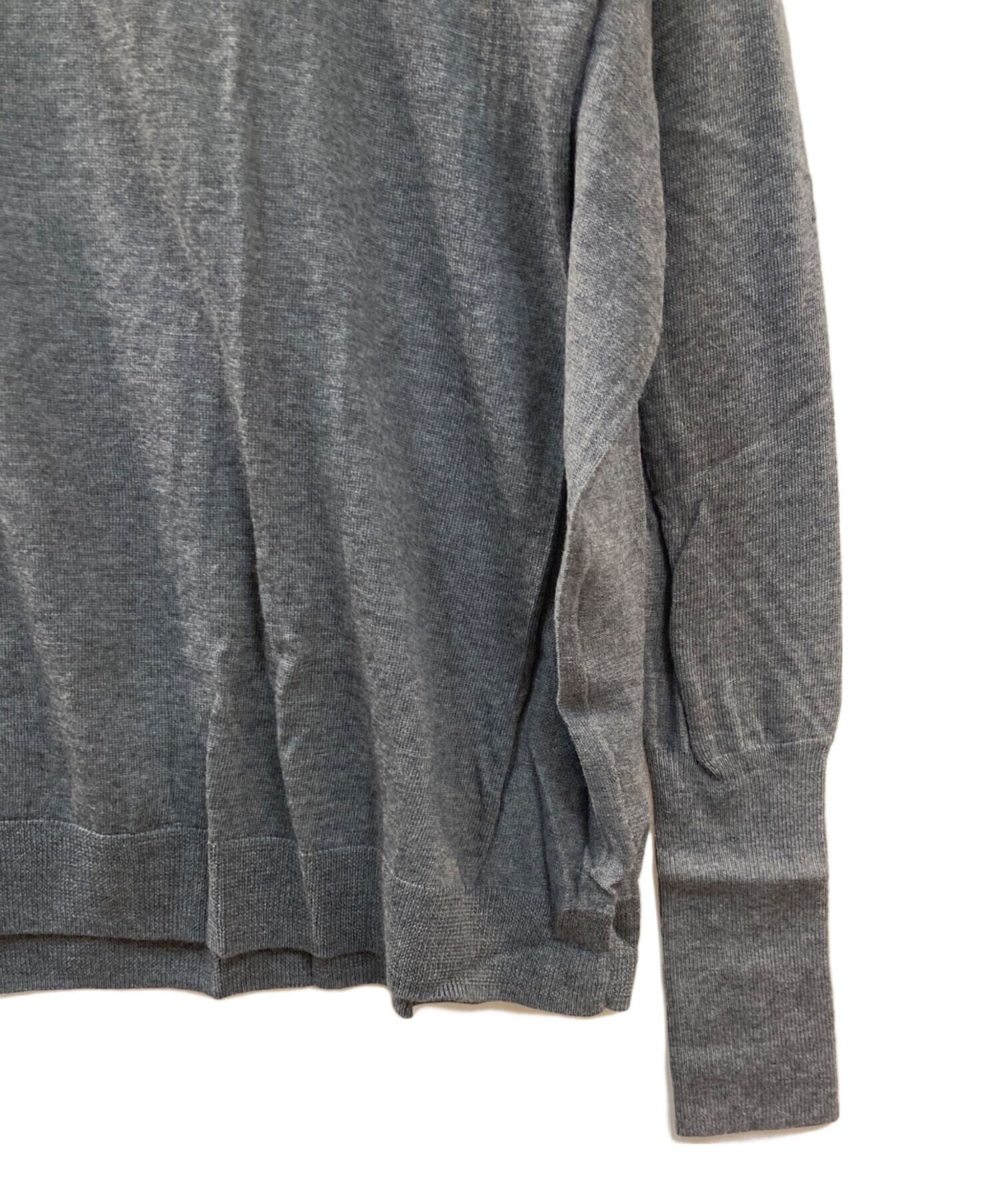 と*！様 acne studios ウールニット　グレー　XL 中古・古着通販】ACNE STUDIOS (アクネ ストゥディオス) ウールニット