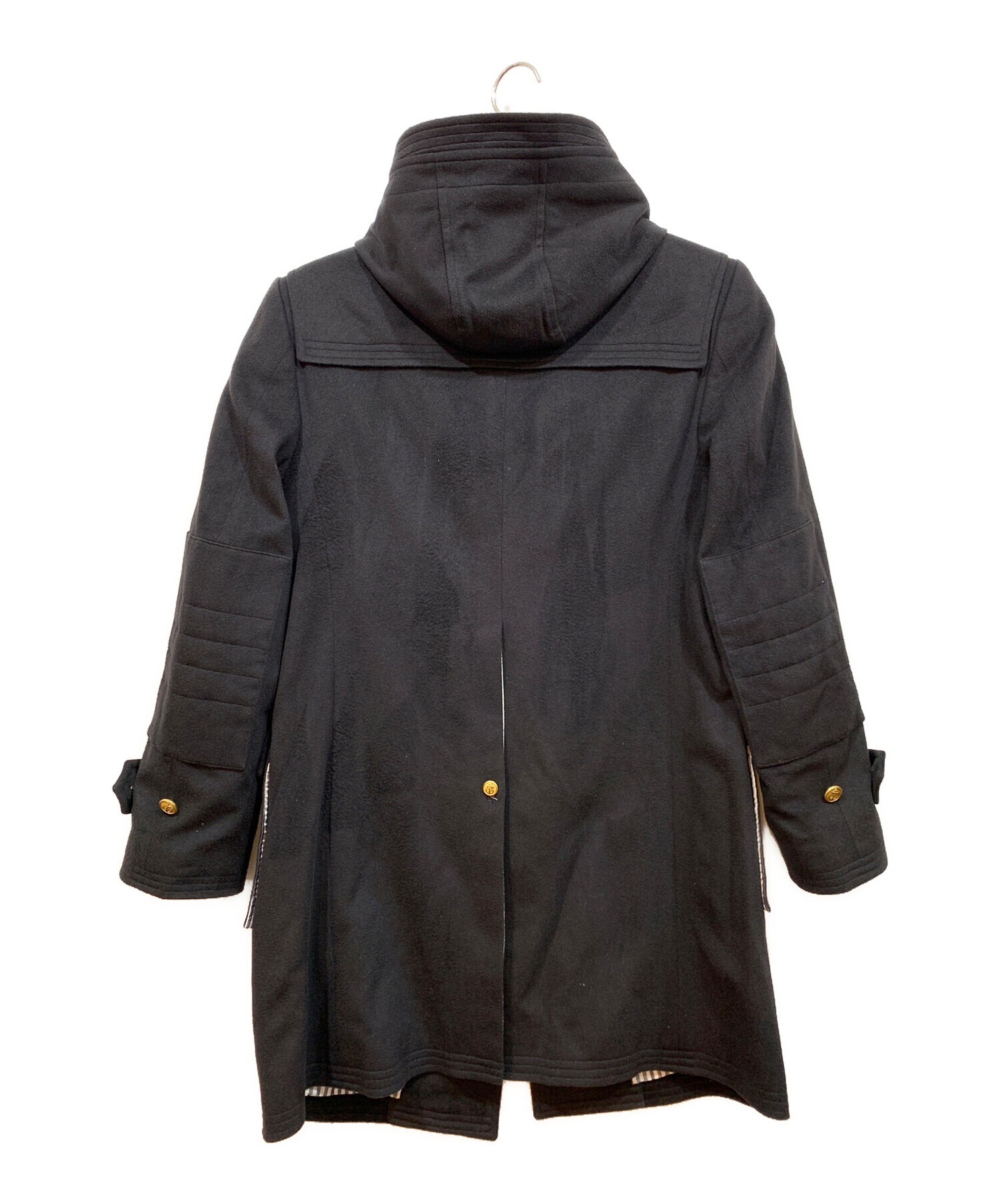 中古・古着通販】Thom Browne (トムブラウン) ダッフルコート ブラック