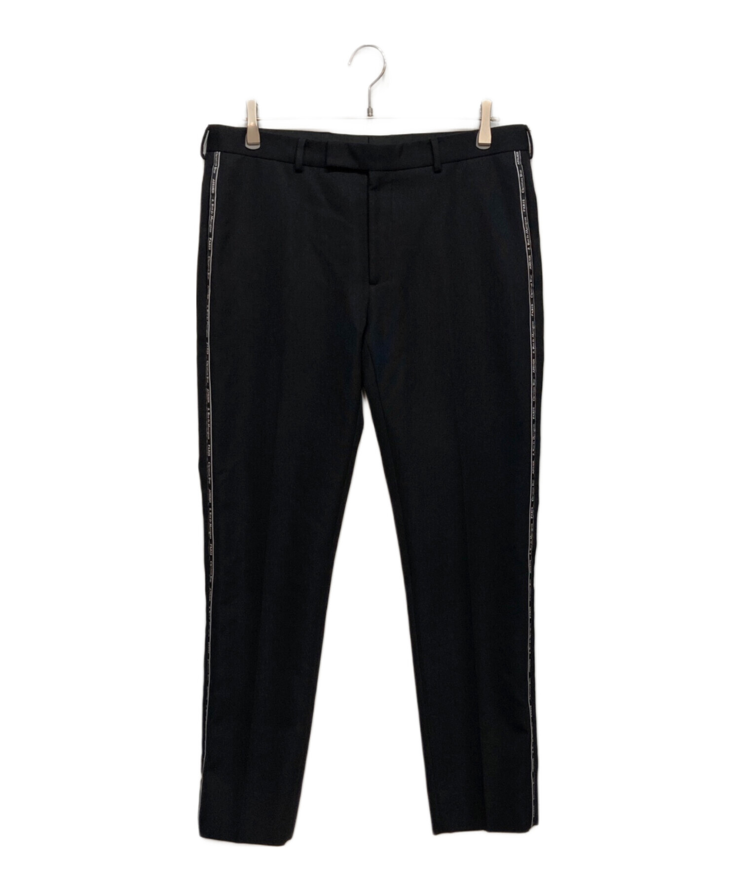 r*o様 美品　DIOR HOMME ATELIER スラックスパンツ　ブラック 中古・古着通販】DIOR HOMME (ディオール オム) Atelier ライン