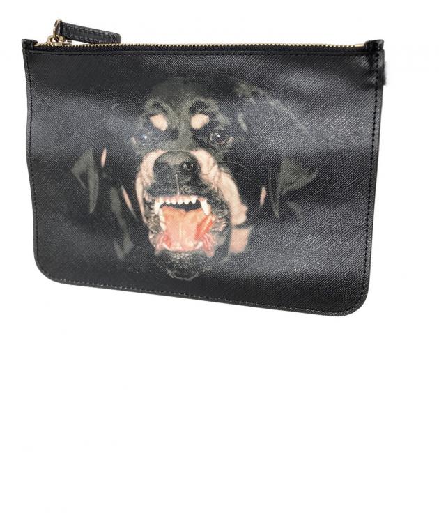 GIVENCHY ジバンシー ロットワイラー トートバック ポーチ付き 中古・古着通販】GIVENCHY (ジバンシィ) ロットワイラー トートバッグ
