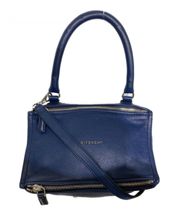 中古・古着通販】GIVENCHY (ジバンシィ) パンドラ 2WAYバッグ ネイビー 