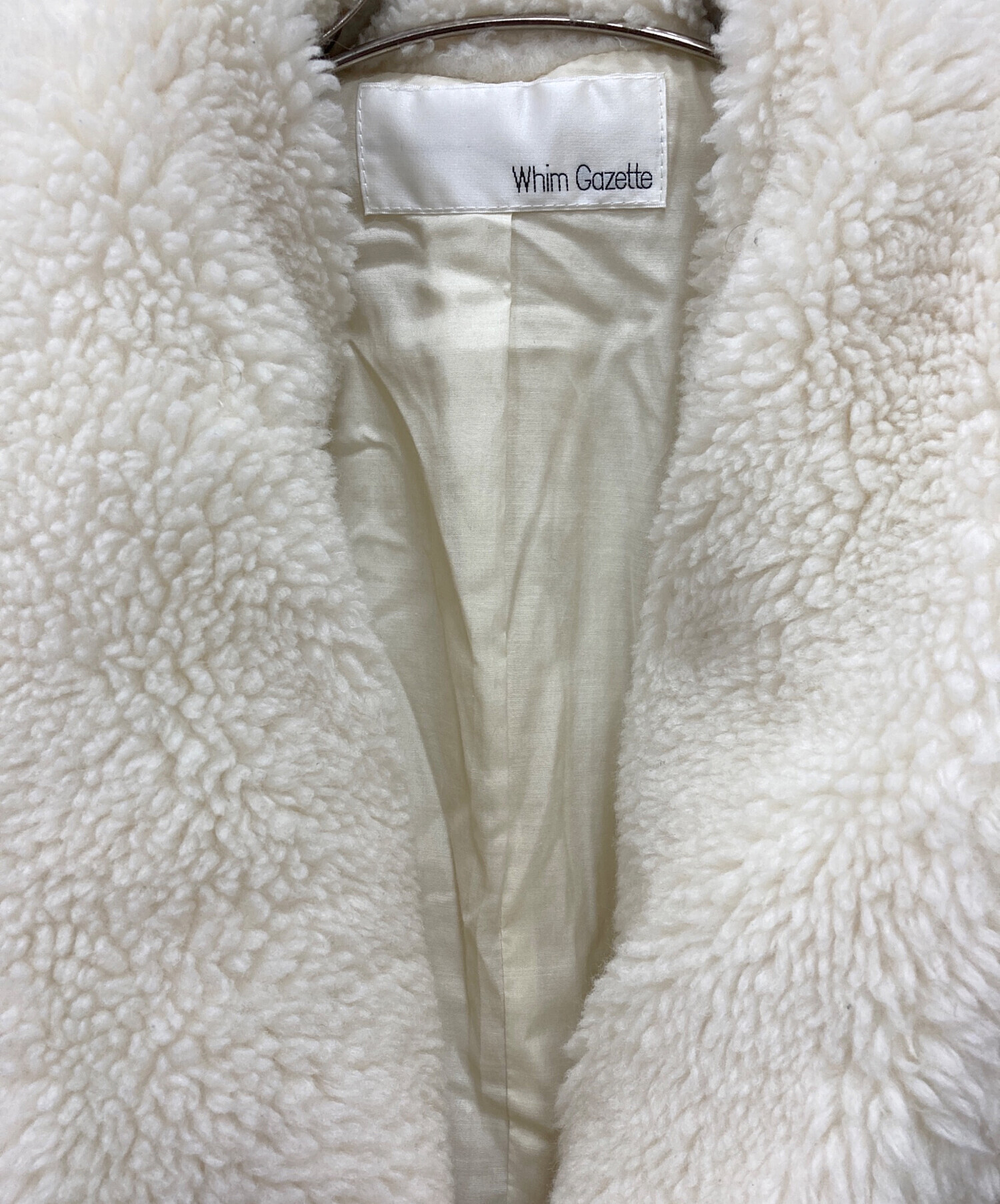 中古・古着通販】Whim Gazette (ウィムガゼット) エコBOAコート 