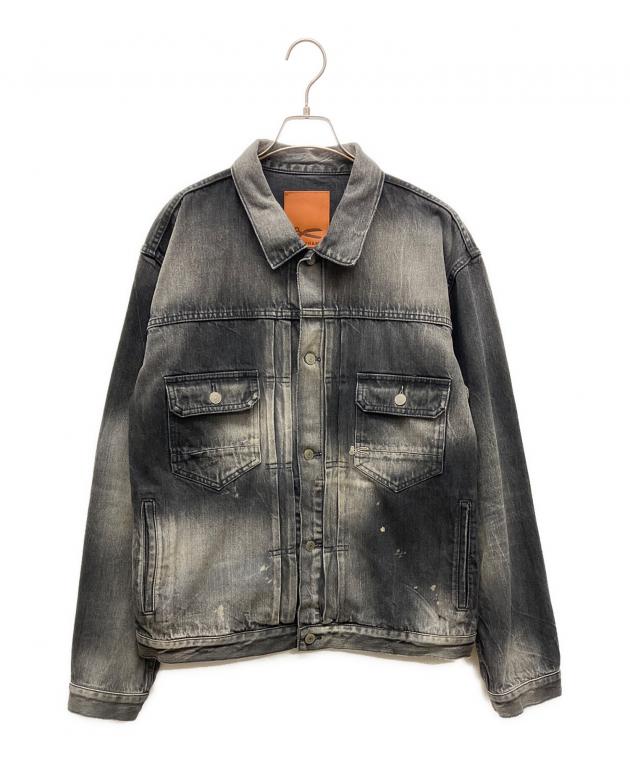 中古・古着通販】Denham (デンハム) ダメージ加工デニムジャケット